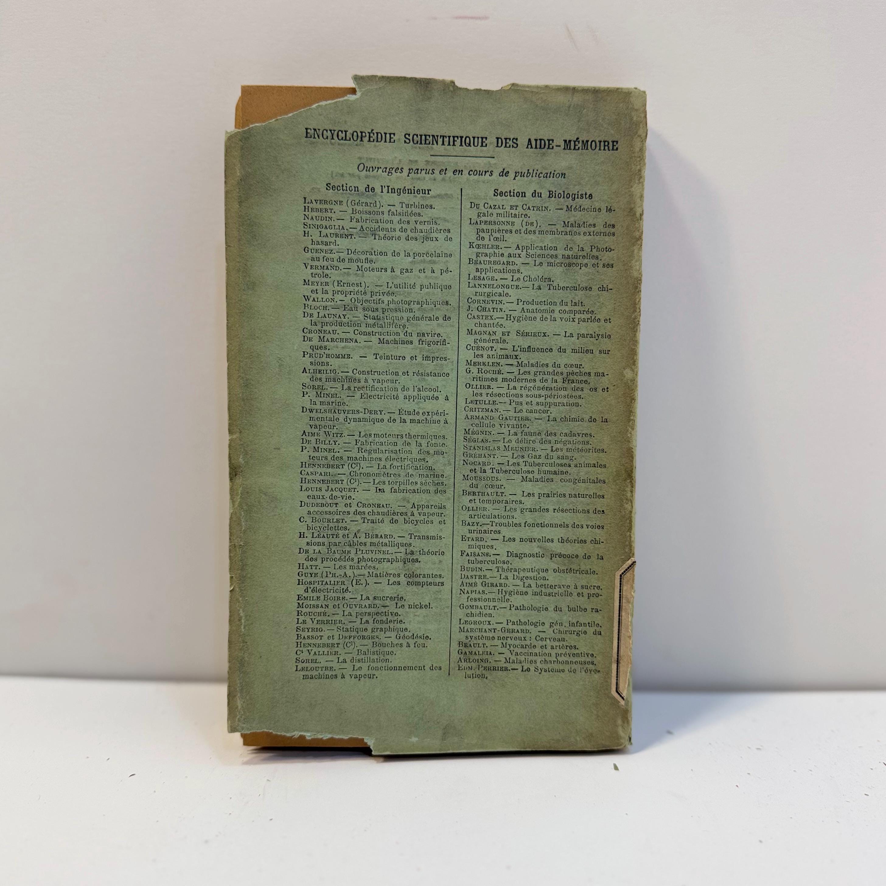 La Cocaïne en Chirurgie (Cocaine in Surgery) by Dr. Paul Reclus, c.. 1895 | Scientific Encyclopedia of Reference Manuals — photograph 3.