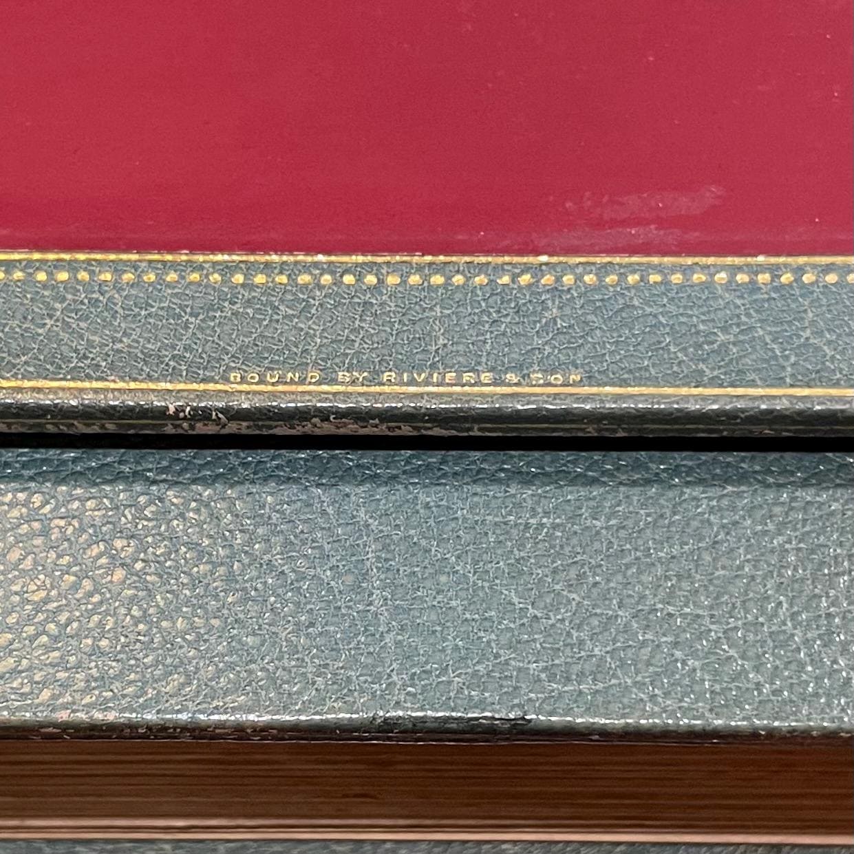 The Court of The Tuileries From the Restoration to The Flight of Louis Philippe… In Two Volumes. (Riviere Binding) — photograph 2.