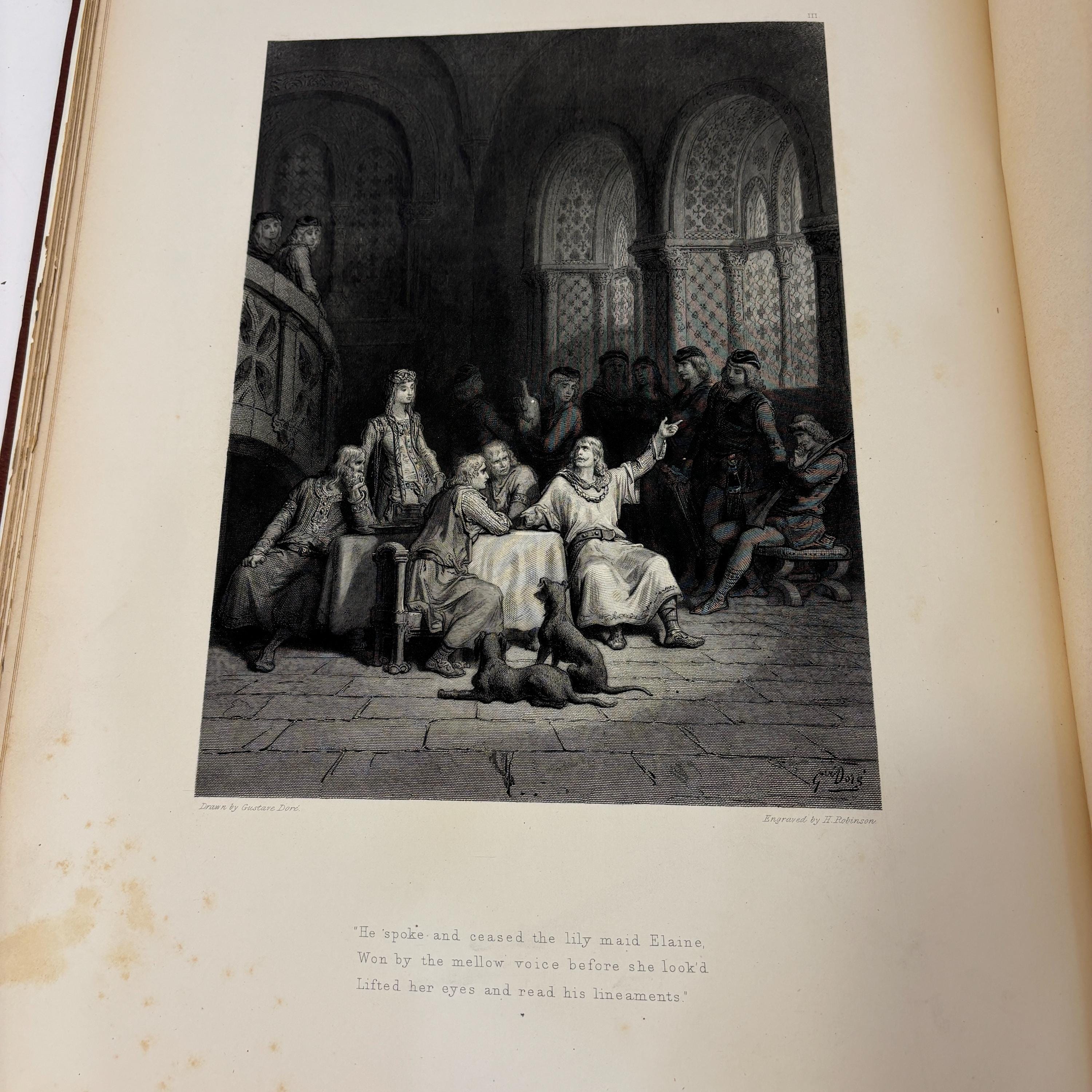 Elaine, Illustrated by Gustave Dore — photograph 7.
