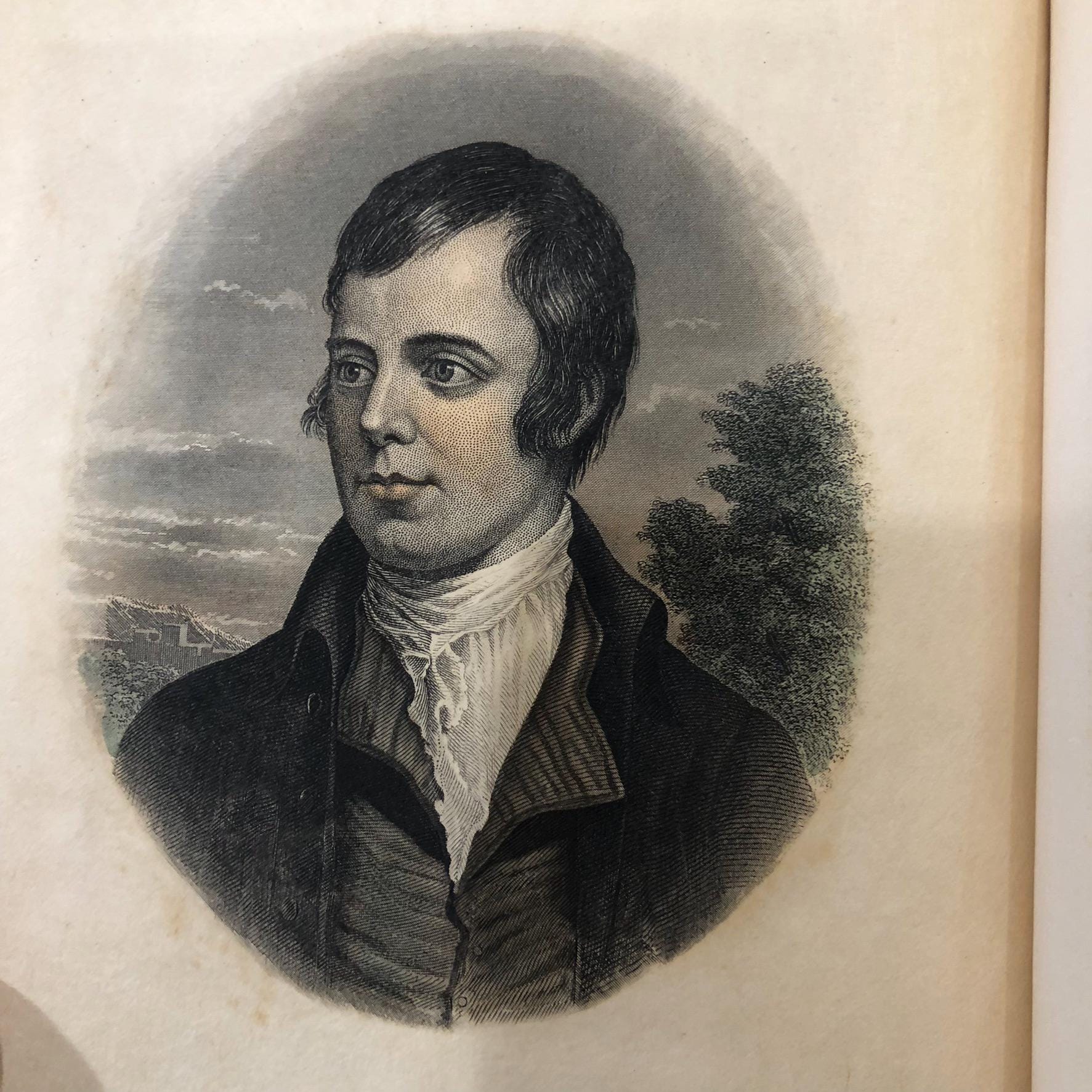 Complete Works of Robert Burns Self-Interpreting) Illustrated with Sixty Etchings and Wood Cuts, Maps and Facsimiles — photograph 2.