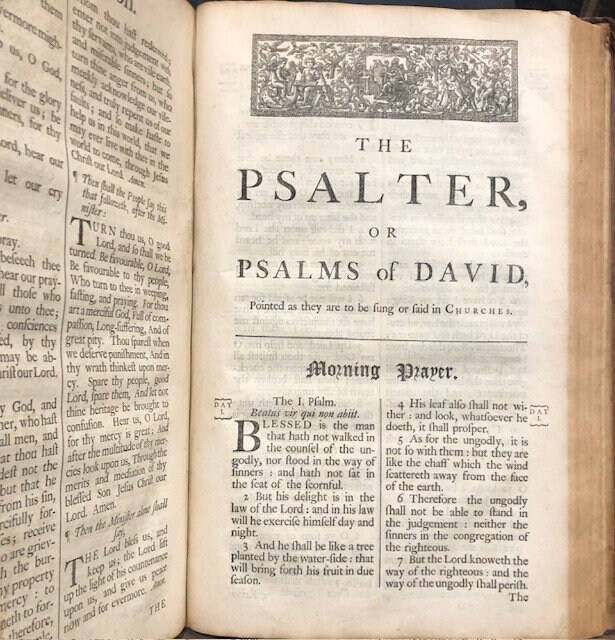 The Book of Common Prayer, and Administration of The Sacraments, and Other Rites and Ceremonies of The Church, According to the Use of The Church of England: Together With The Psalter or Psalms of David, Pointed as they are to be Sung or Said in Churches; and the Form or Manner of Making, Ordaining, and Consecrating of Bishops, Preists, and Deacons — photograph 4.