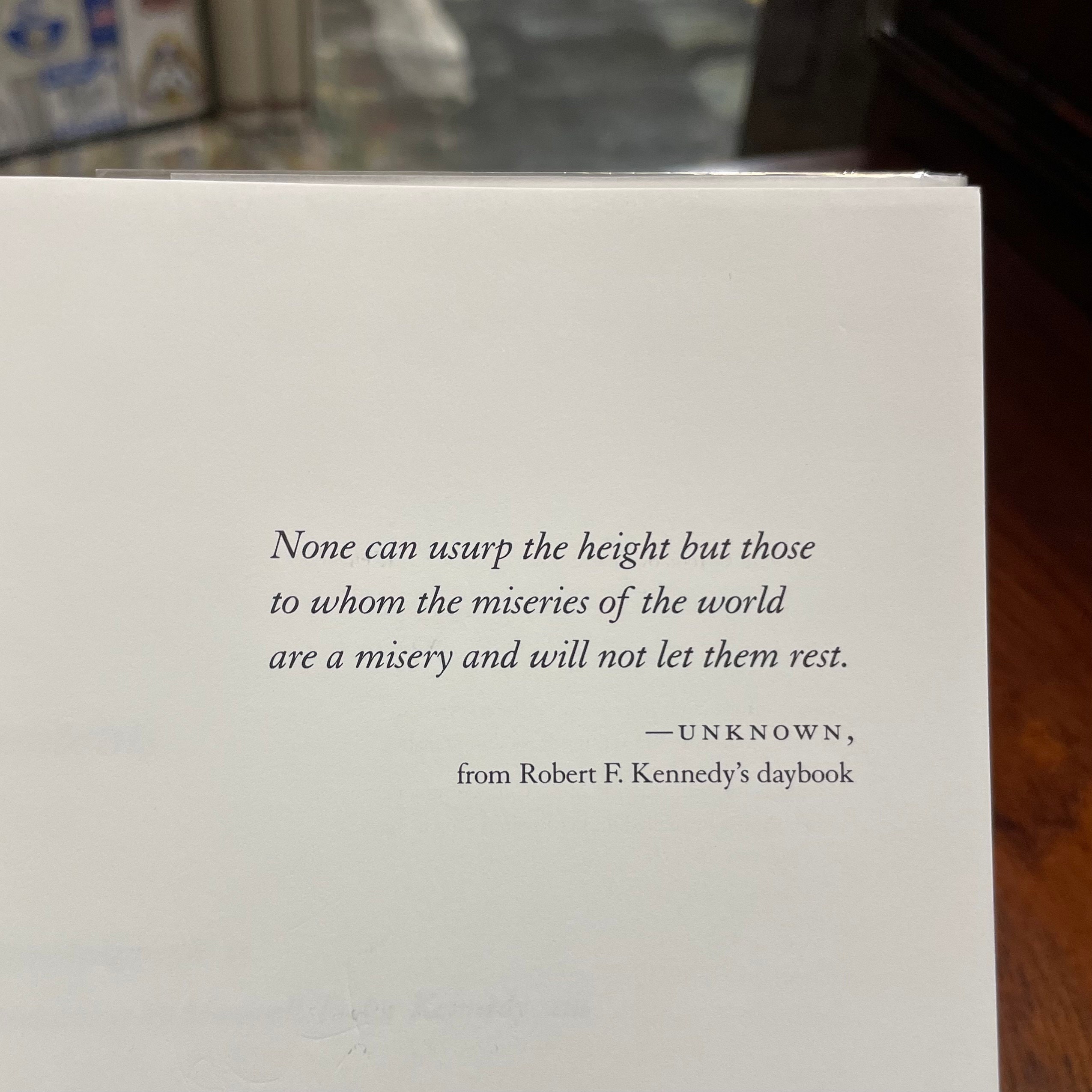 Make Gentle The Life of This World The Vision of Robert F Kennedy Autographed by Ted Kennedy and Maxwell Taylor Kennedy — photograph 5.