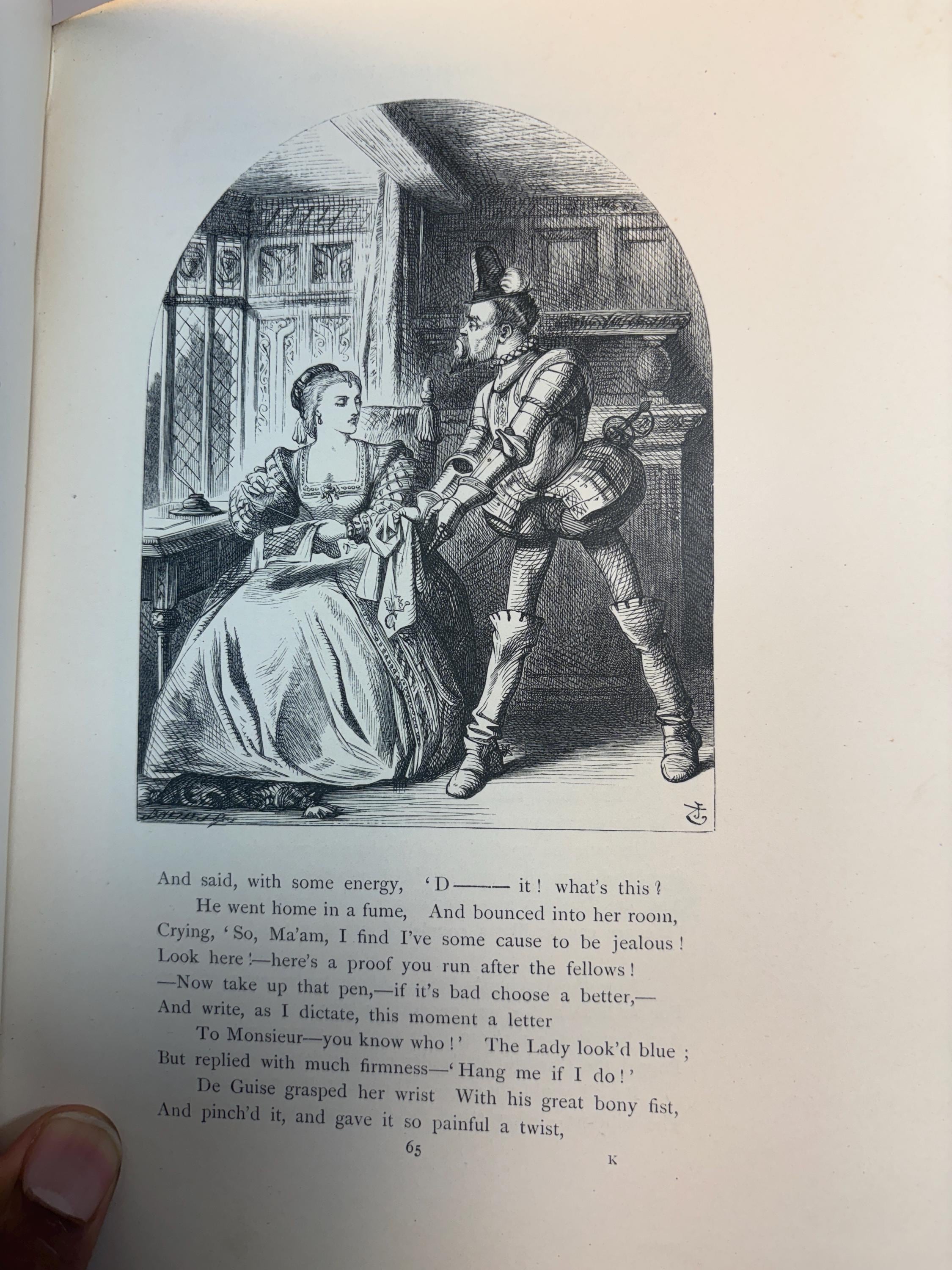The Ingoldby Legends or Mirth and Marvels. With Sixty Illustrations by George Cruikshank, John Leech, and John Tenniel — photograph 7.