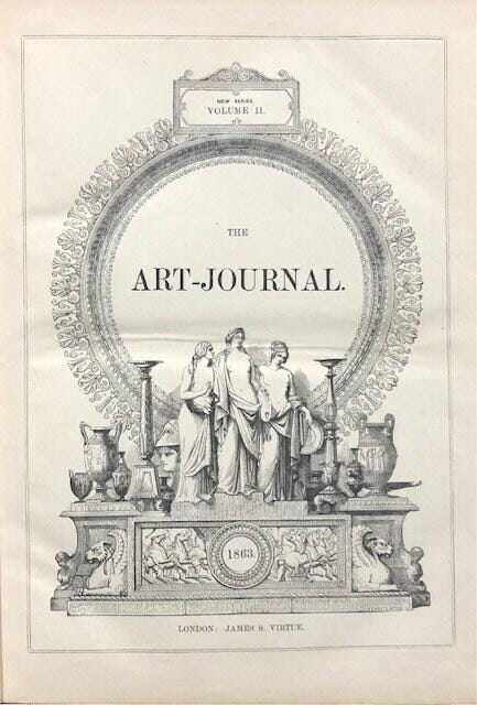 ART JOURNAL- New Series Volume II, 1863, 36 Engravings present — photograph 2.