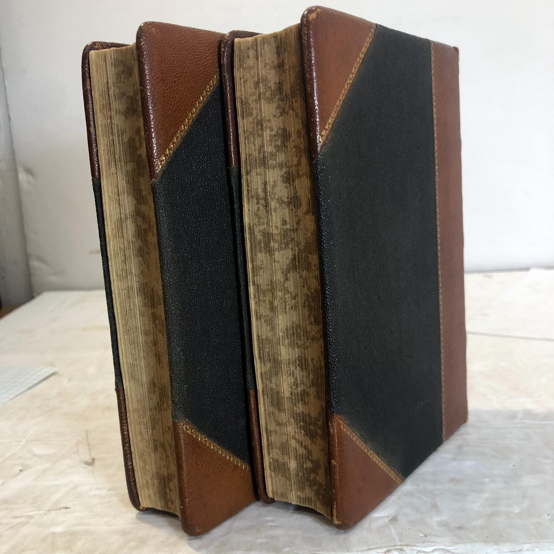 First Two Volumes of Edgar Rice Burroughs Pellucidar Series; At The Earth's Core, Pellucidar — photograph 7.