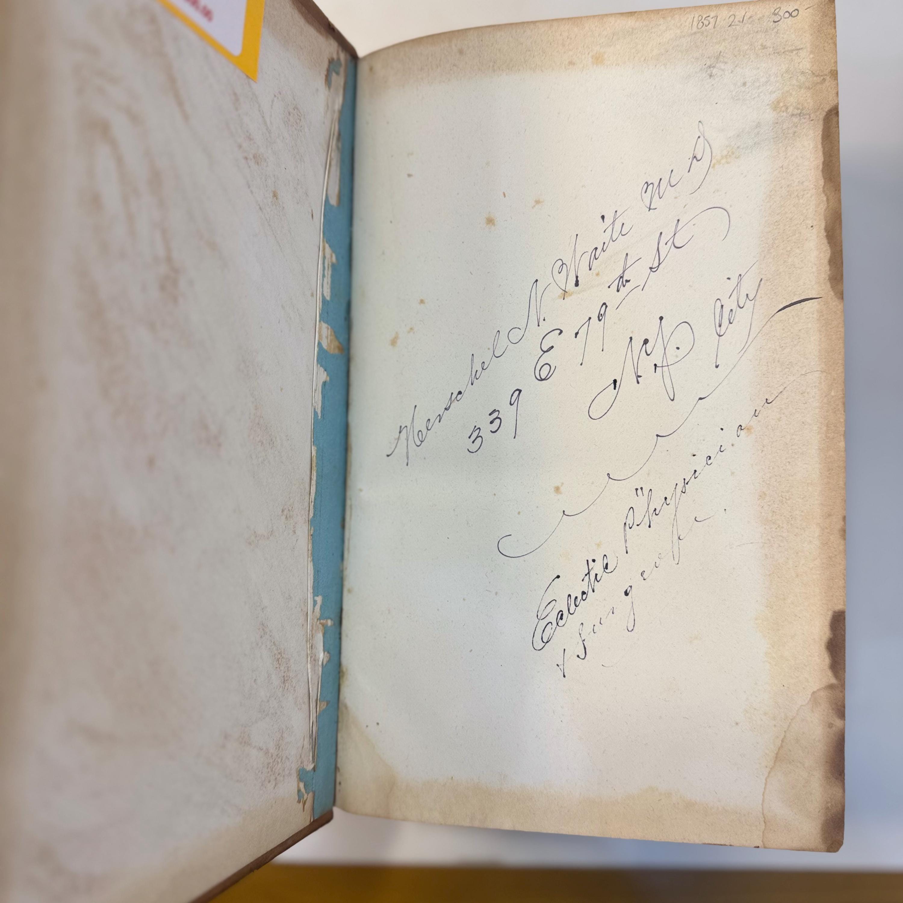 American Eclectic Practice of Medicine : Extended and Revised at Request of the Author — photograph 9.