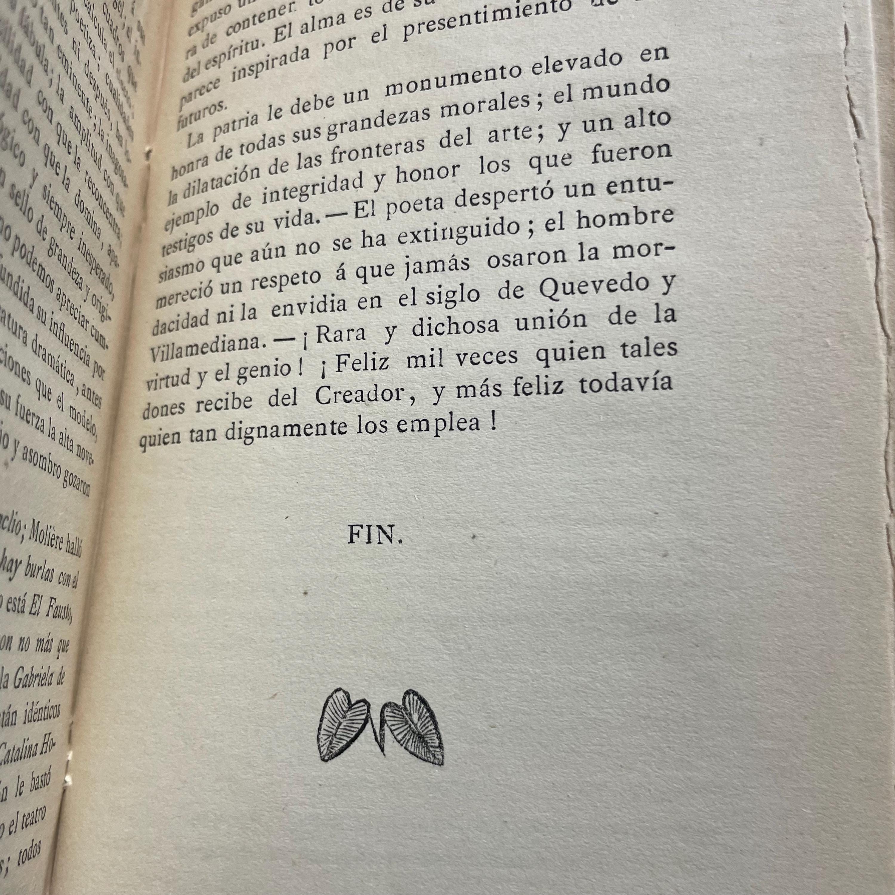 Obras de D. Adelardo Lopez De Ayala. VII Poesias. Proyectos de Comedias. Translated from Spanish: Works by Mr. Adelardo Lopez De Ayala. VII Poems. Comedy Projects. — photograph 9.