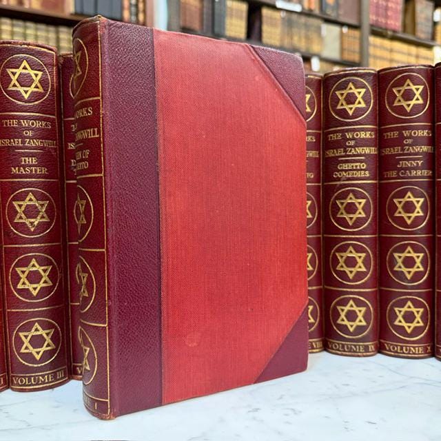 The Works of Israel Zangwill, Edition De Luxe #2/1000, Signed by Author. — photograph 8.