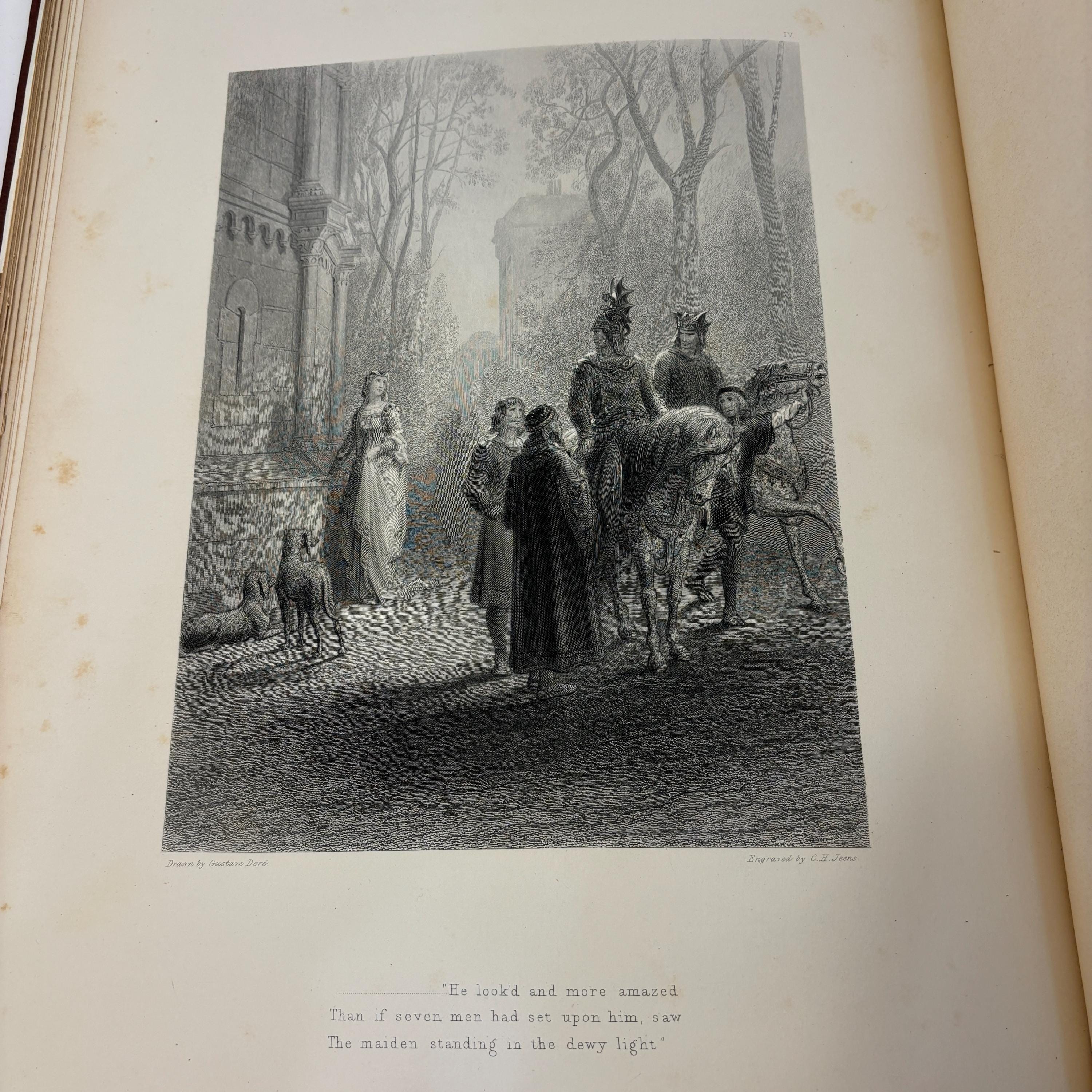 Elaine, Illustrated by Gustave Dore — photograph 9.