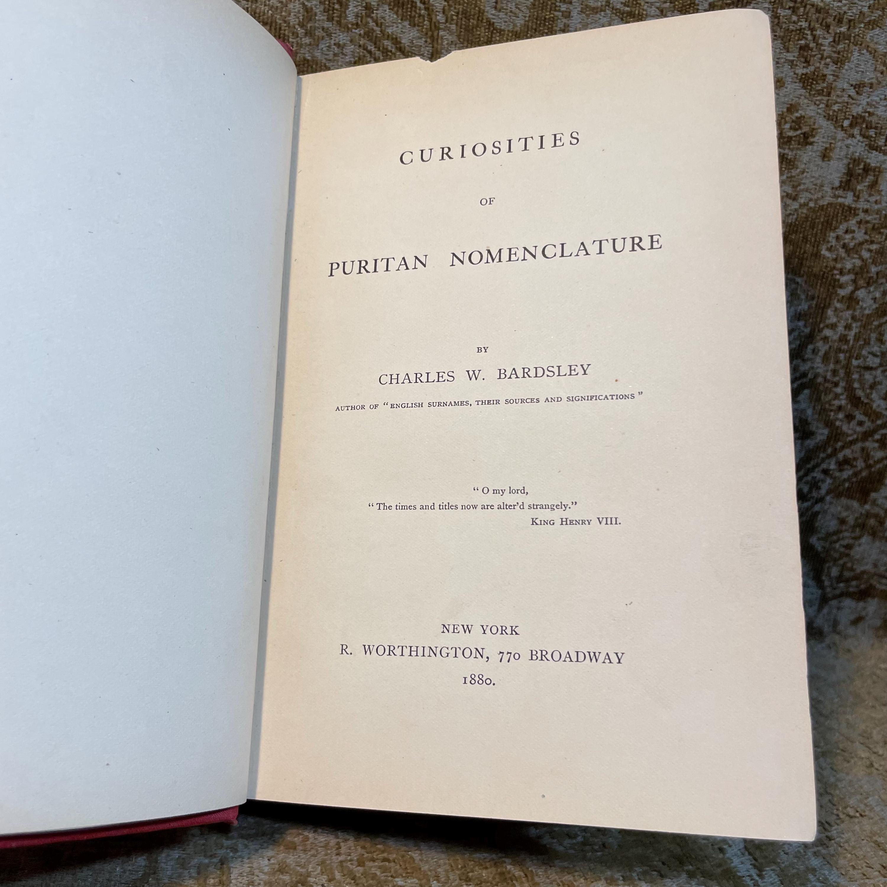 Curiosities of Puritan Nomenclature — photograph 4.