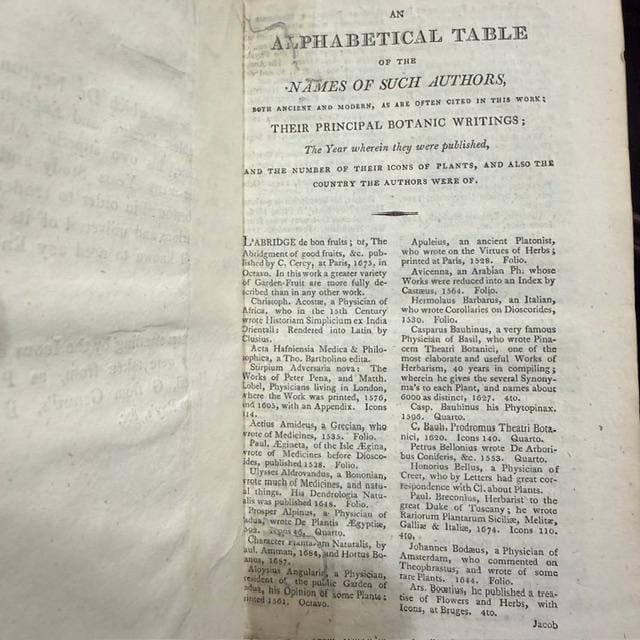 A Complete Herbal, Containing the Prints and The English Names of Several Thousand Trees, Plants, Shrubs, Flowers, exotics, etc. Many of Which are not to be found in the Herbals of either Gerard, Johnson, of Parkinson. Curiosly Engraved on 176 Copper-Plates. A New Edition. — photograph 3.