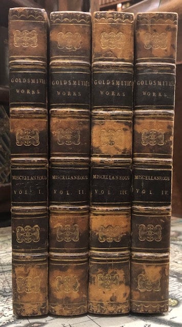 The Miscellaneous Works of Oliver Goldsmith, M.B. A New Edition, In Four Volumes. To Which is Prefixed, Some Account of His Life and Writings. 4 volumes. — photograph 4.