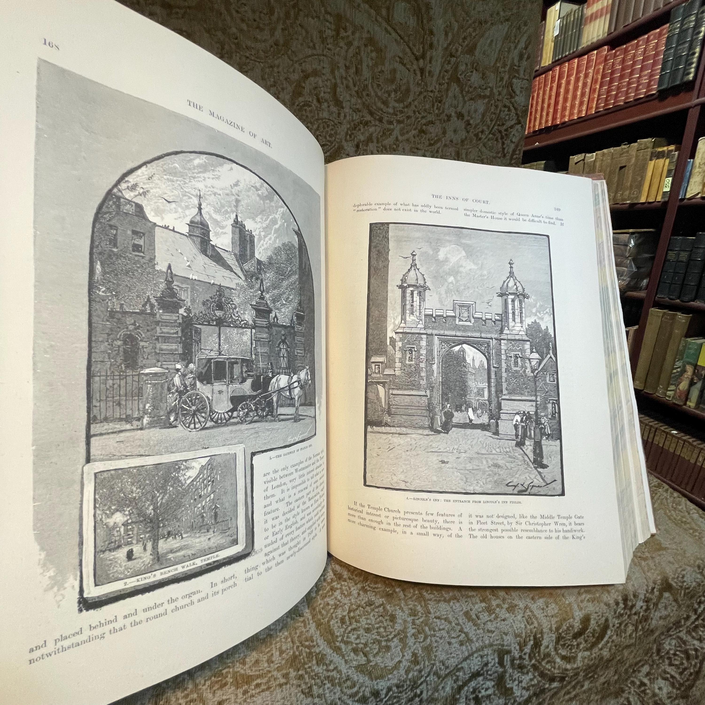 The Magazine of Art, Vol. VII. — photograph 8.