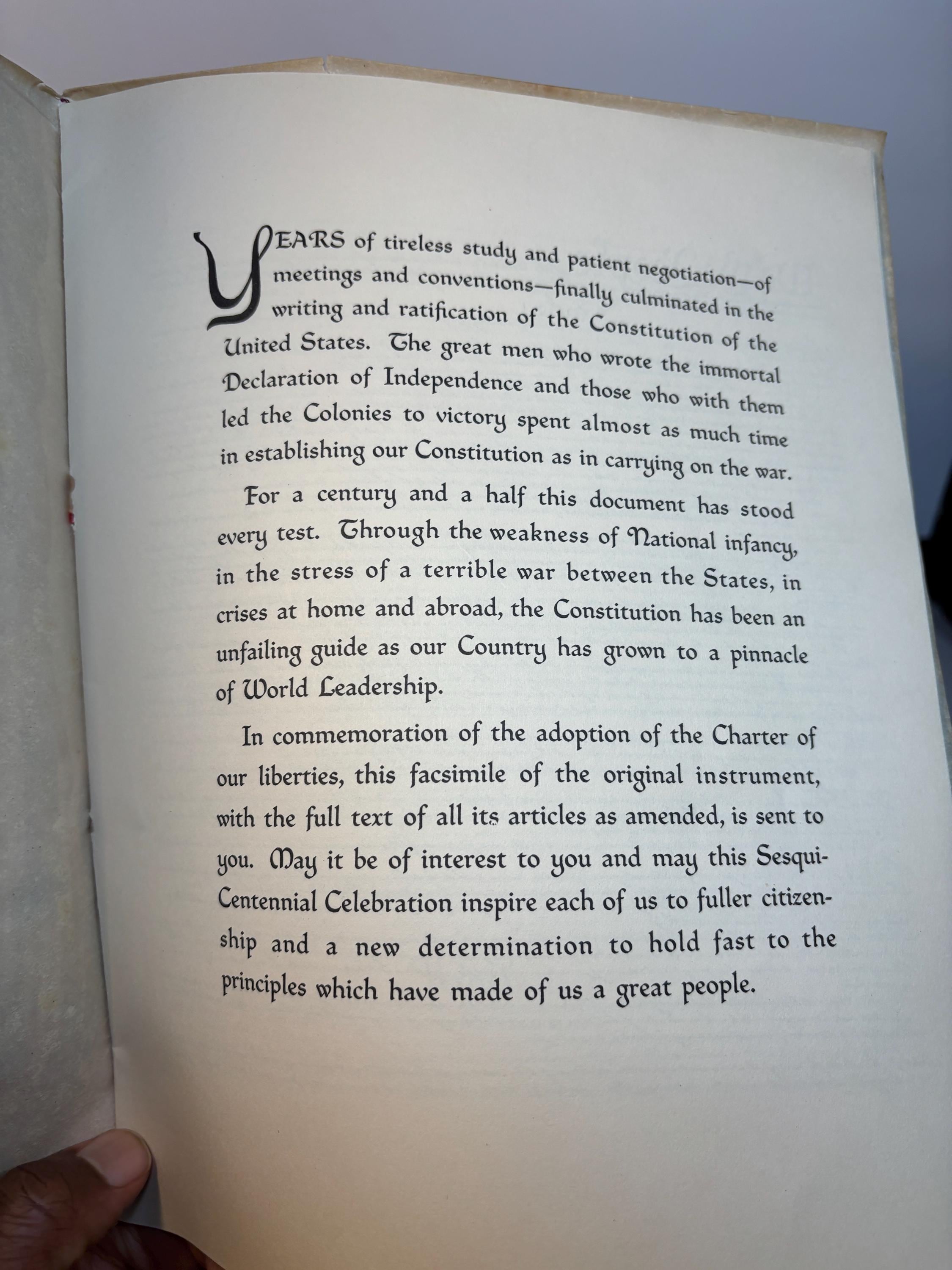 The Constitution of The United States, With Its Amendments — photograph 3.