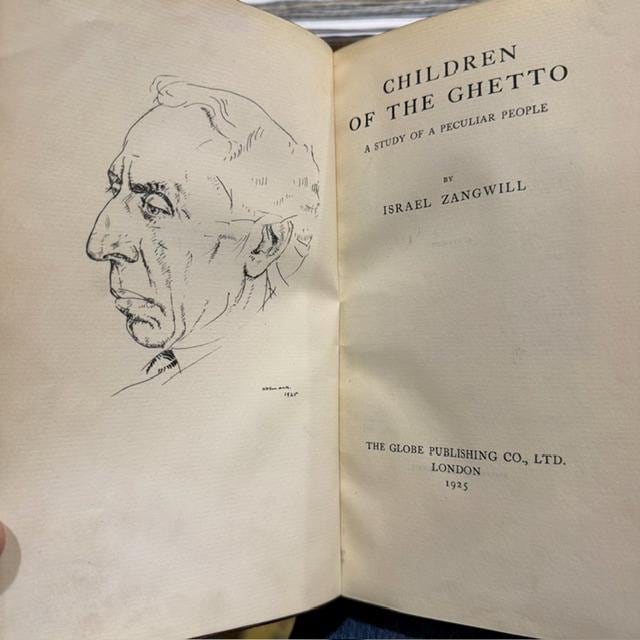 The Works of Israel Zangwill, Edition De Luxe #2/1000, Signed by Author. — photograph 2.