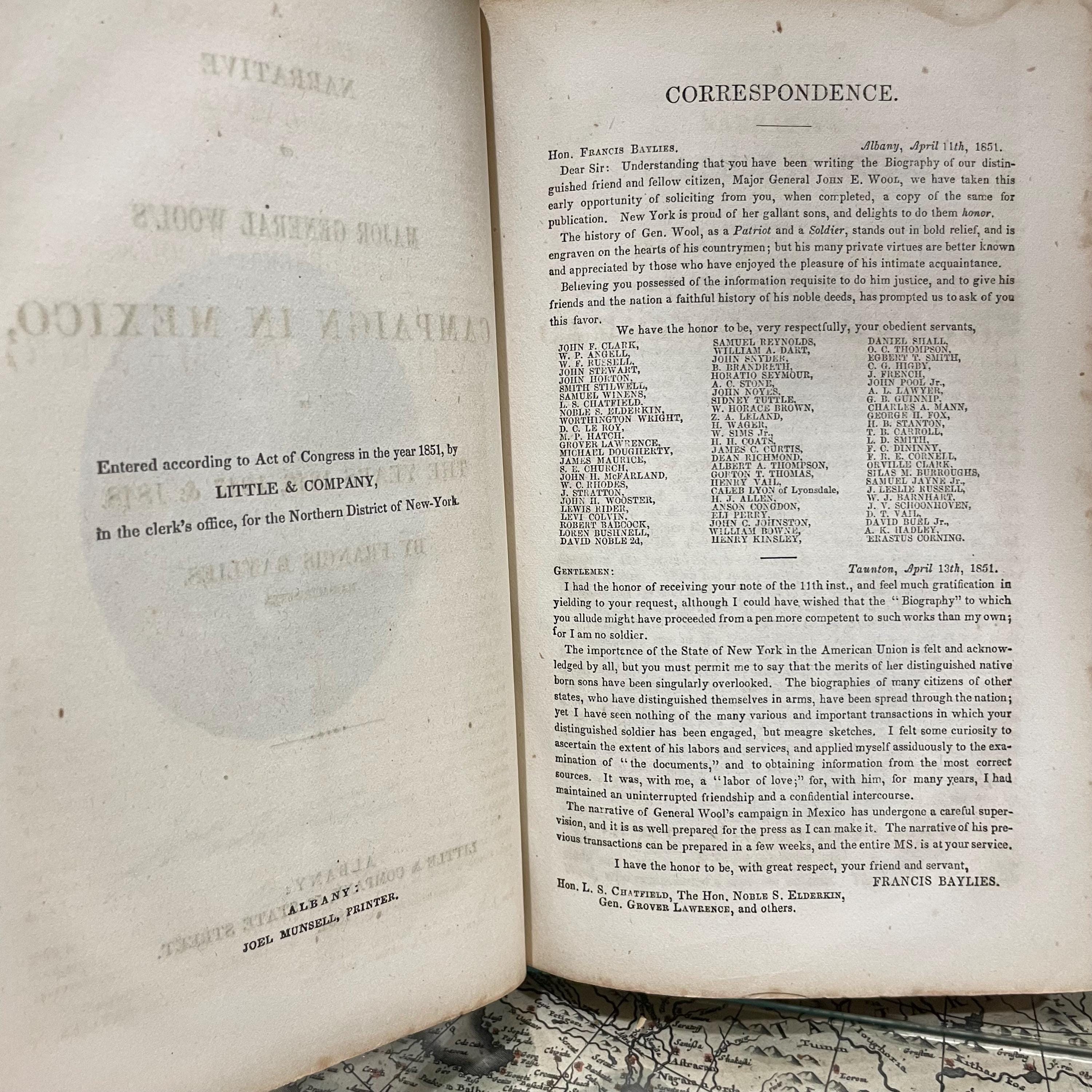 A Narrative of Major General Wool's Campaign in Mexico, in The Years 1846, 1847 & 1848 — photograph 7.