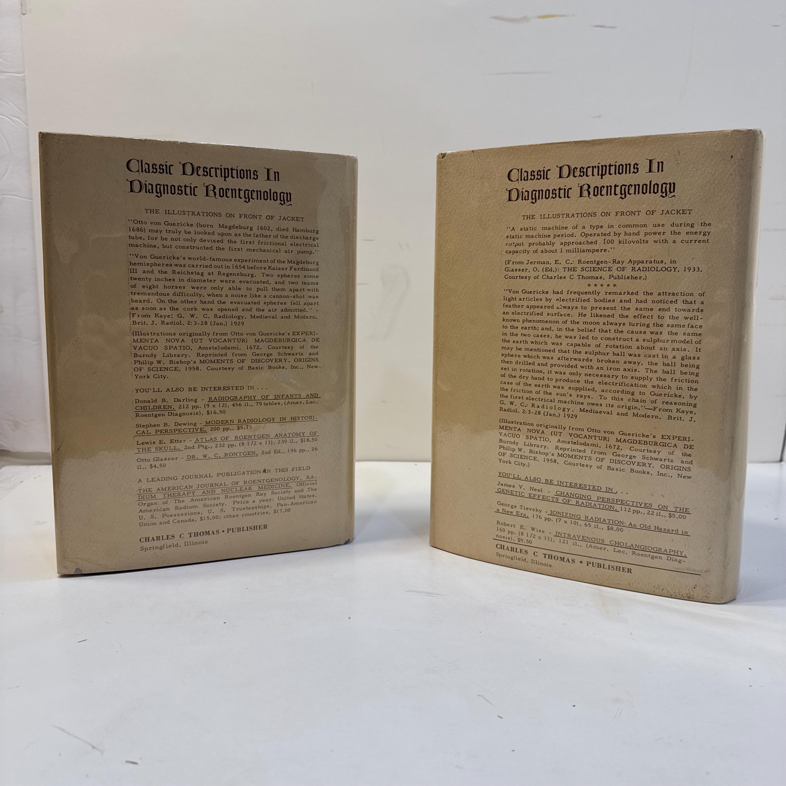 Classic Descriptions in Diagnostic Roentgenology by Andre J. Bruwer, 1964 | Two Volumes — photograph 4.