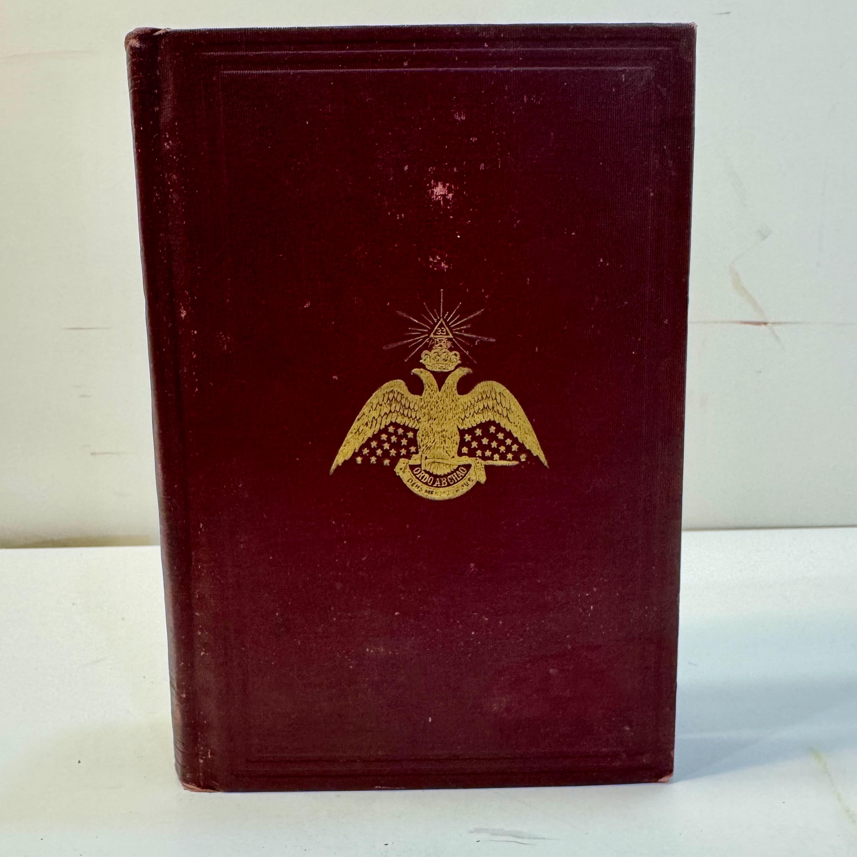 Morals and Dogma of Freemasonry & Digest-Index by Albert Pike and T.W. Hugo, 1924 — photograph 2.