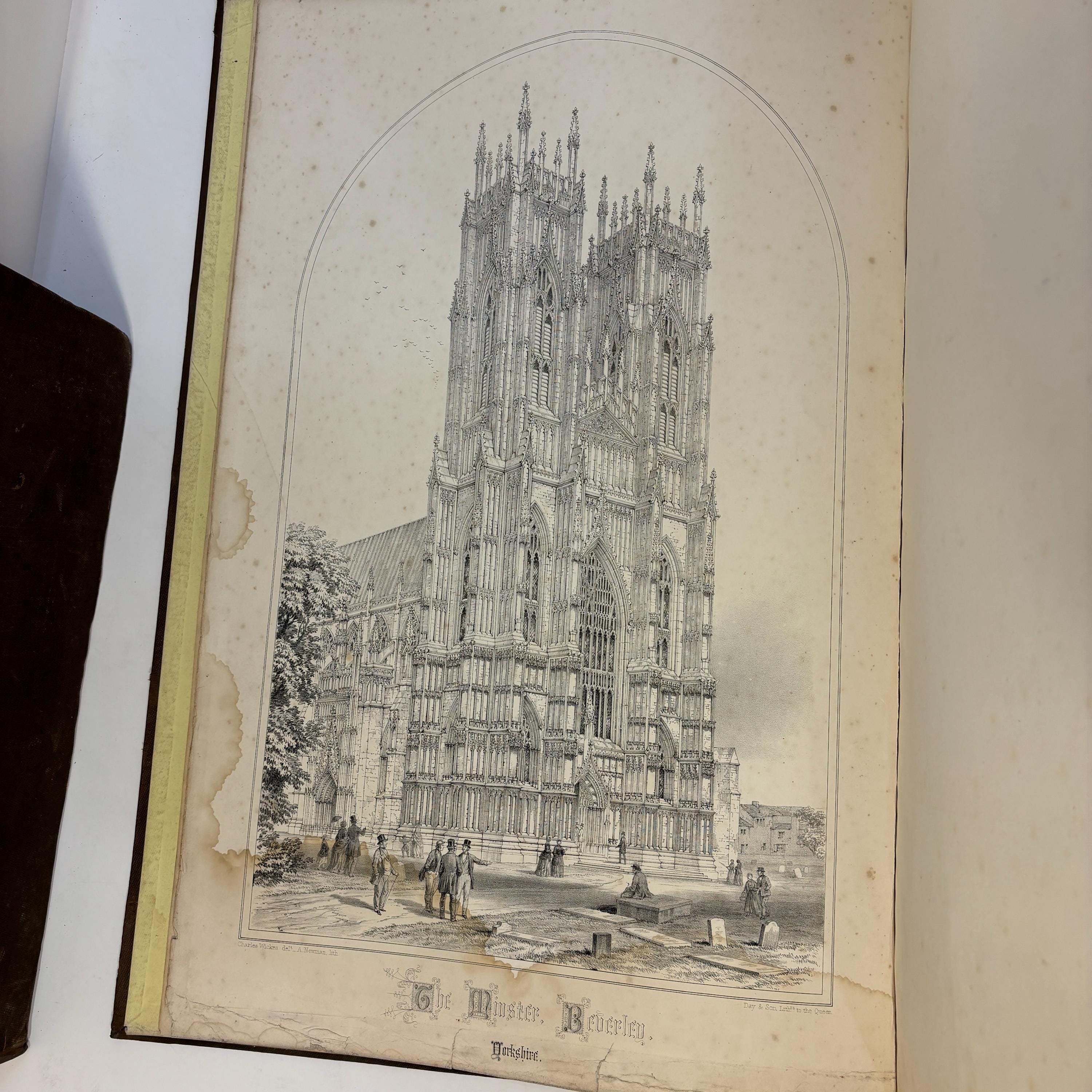 Illustrations of The Spires and Towers of The Mediaeval Churches of England; Preceded by Some Observations on the Architecture of The Middle Ages, and Its Spire Growth. In Two Volumes. — photograph 7.