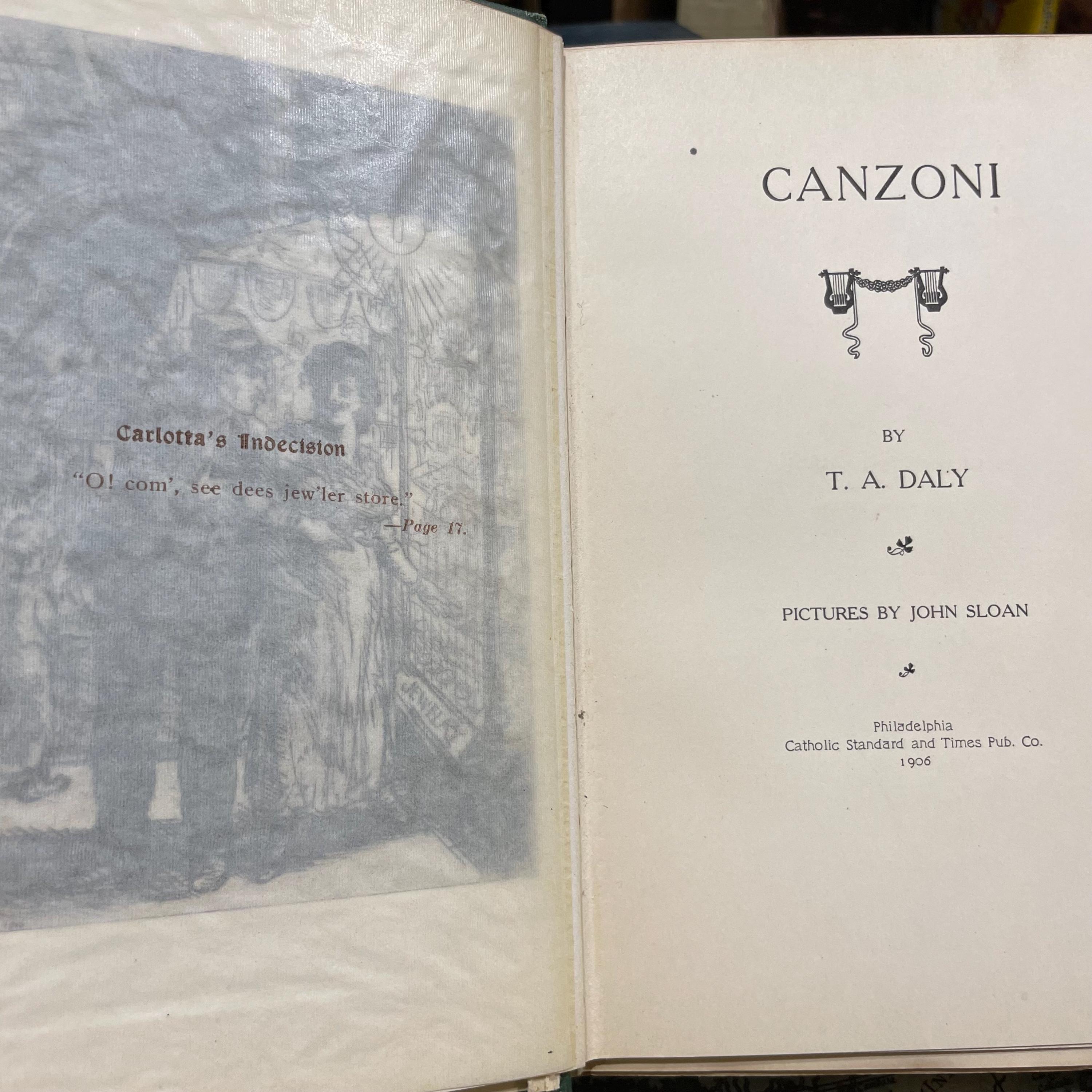 Canzoni. Pictures by John Sloan — photograph 5.