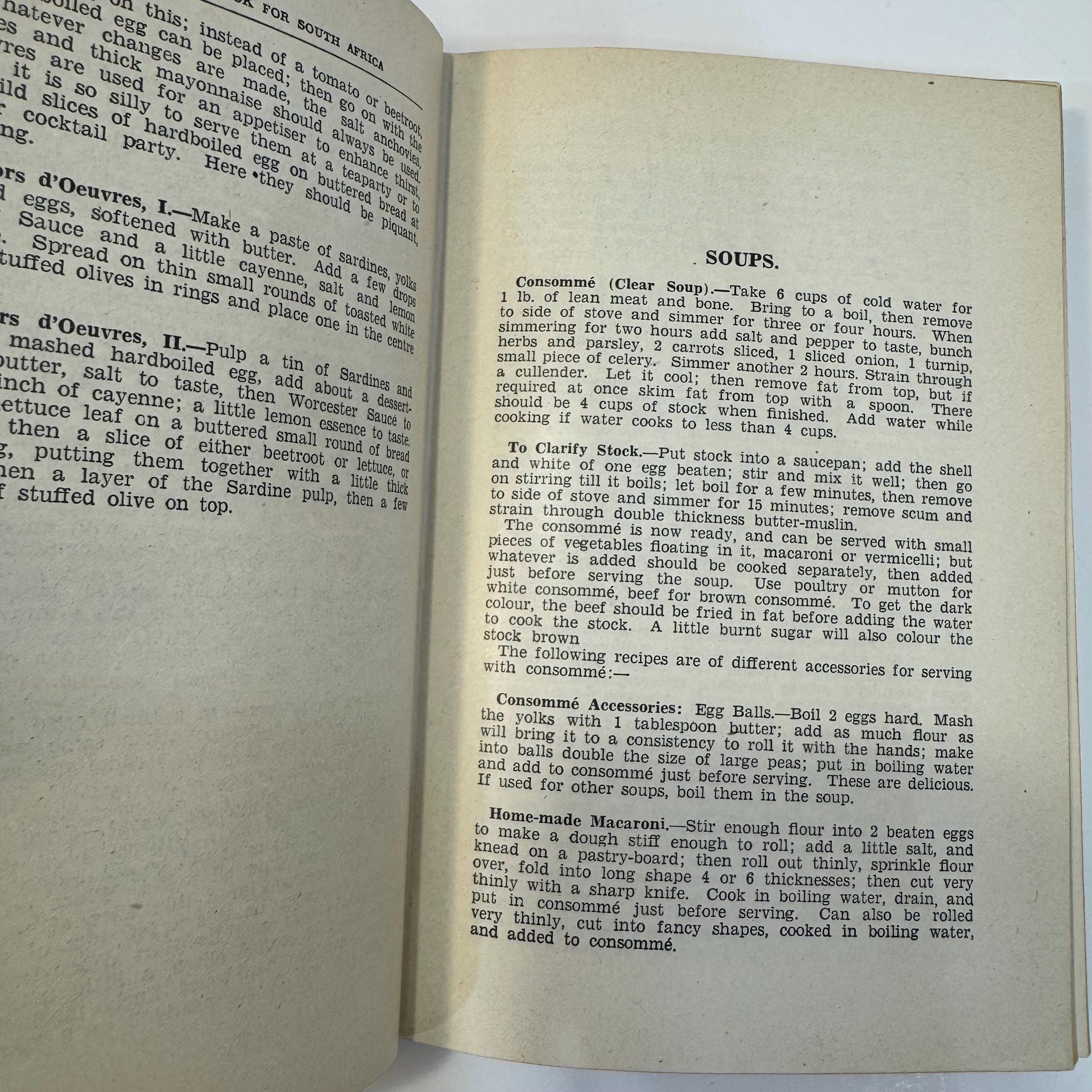 The Practical Cookery Book of South Africa, Twenty-Second Edition — photograph 9.