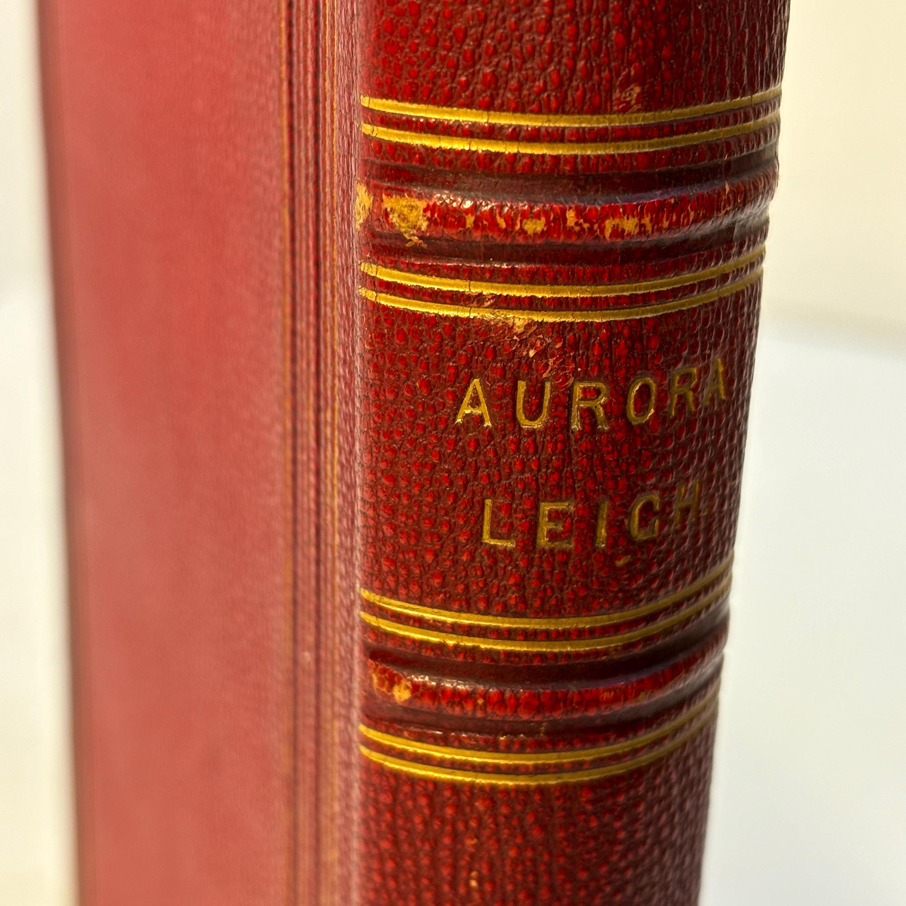 Aurora Leigh, Later Edition, A Poem in Nine Books. — photograph 9.