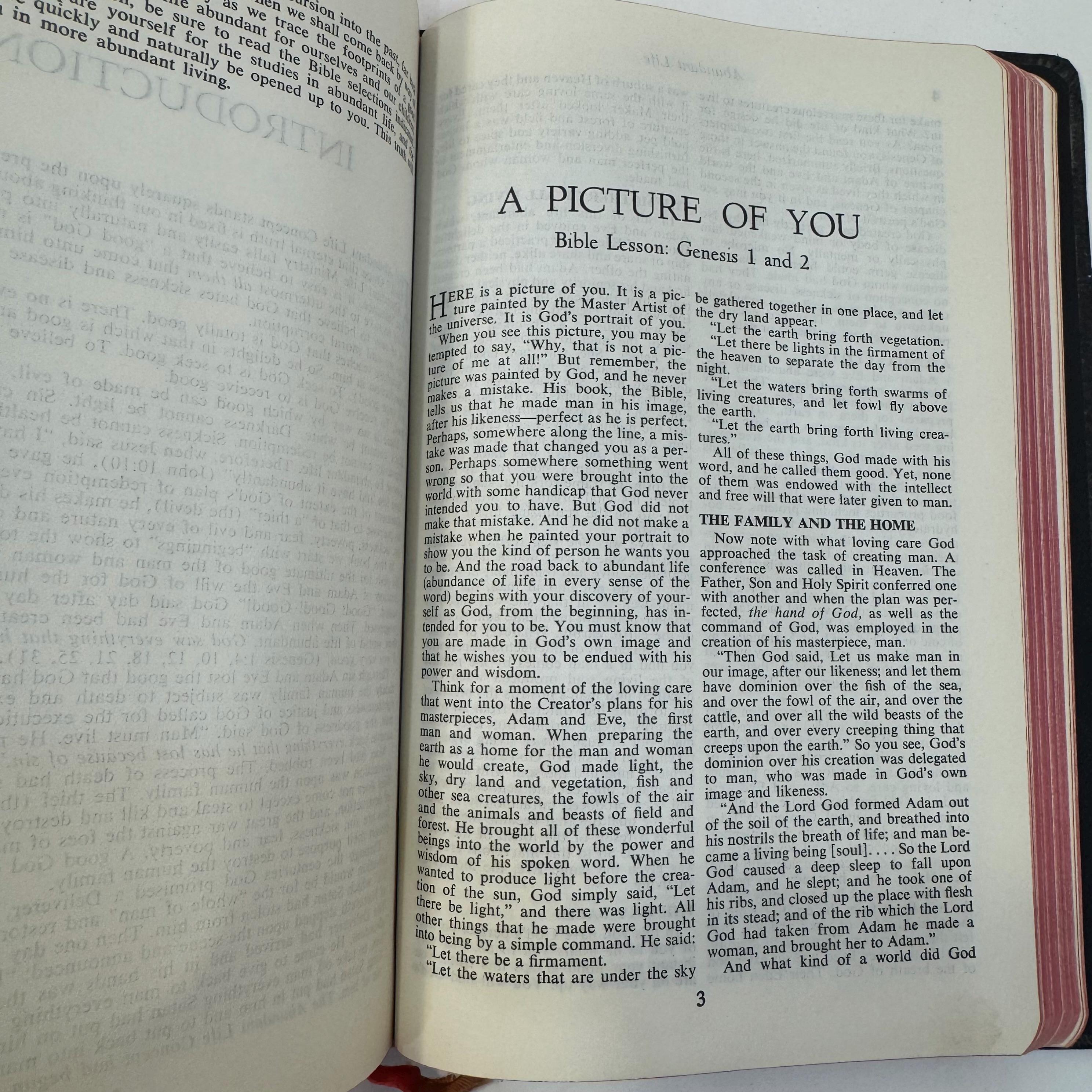 The Holy Bible Translated from Ancient Eastern Manuscripts, Abundant Life Edition, by George M. Lamsa & Oral Roberts (Ed.), 1961 — photograph 9.