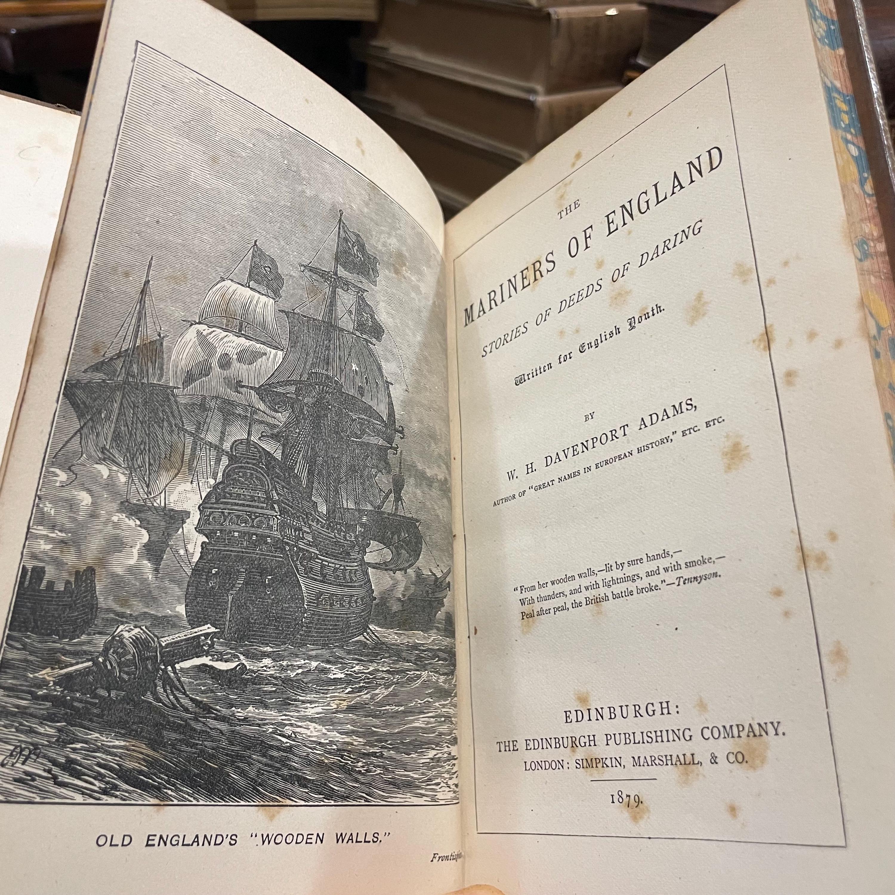 The Mariners of England Stories of Deeds and Daring Written for English Youth — photograph 8.