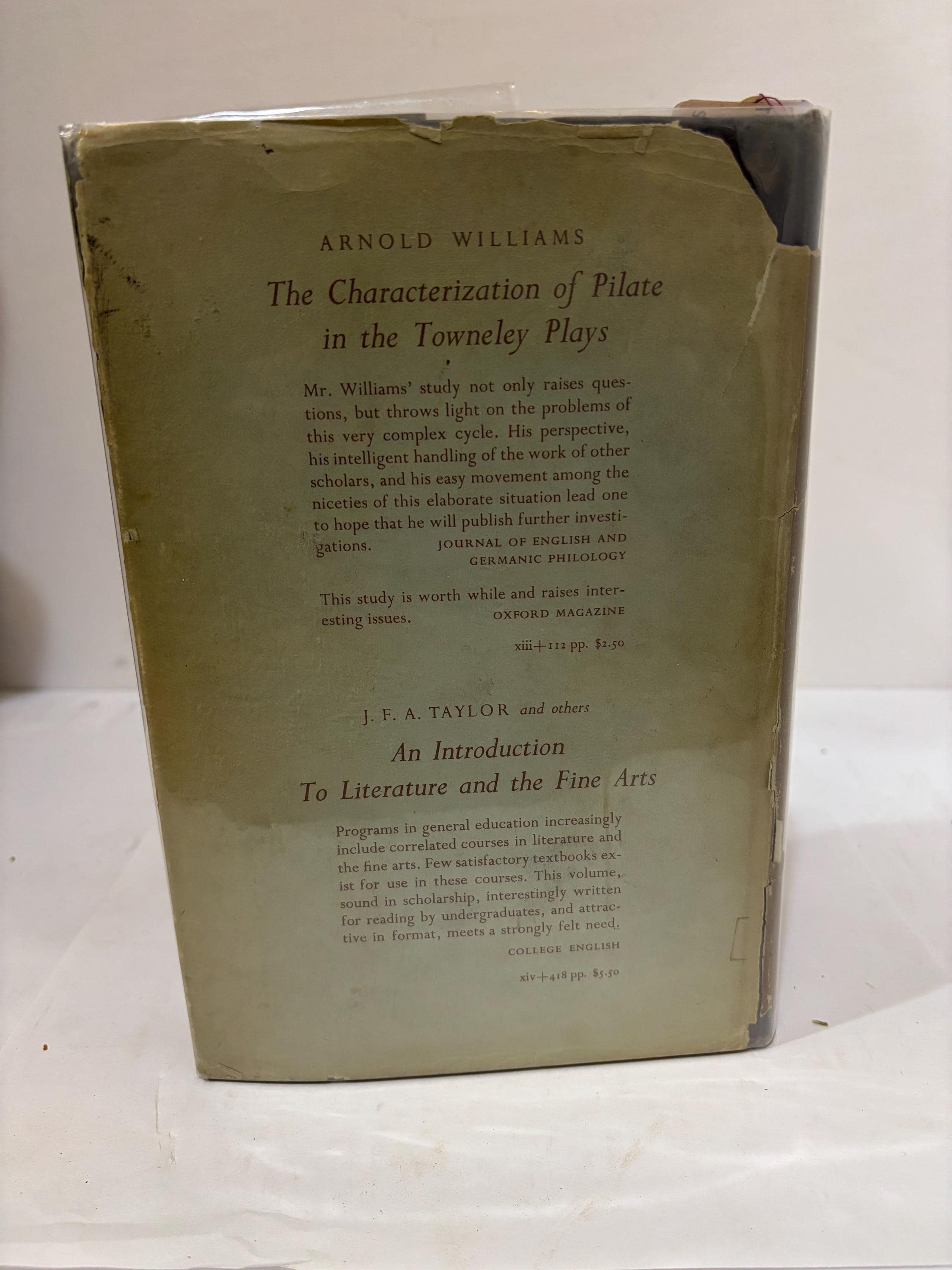The Seven Deadly Sins, An Introduction to the History of a Religious Concept, with Special Reference to Medieval English Literature — photograph 2.