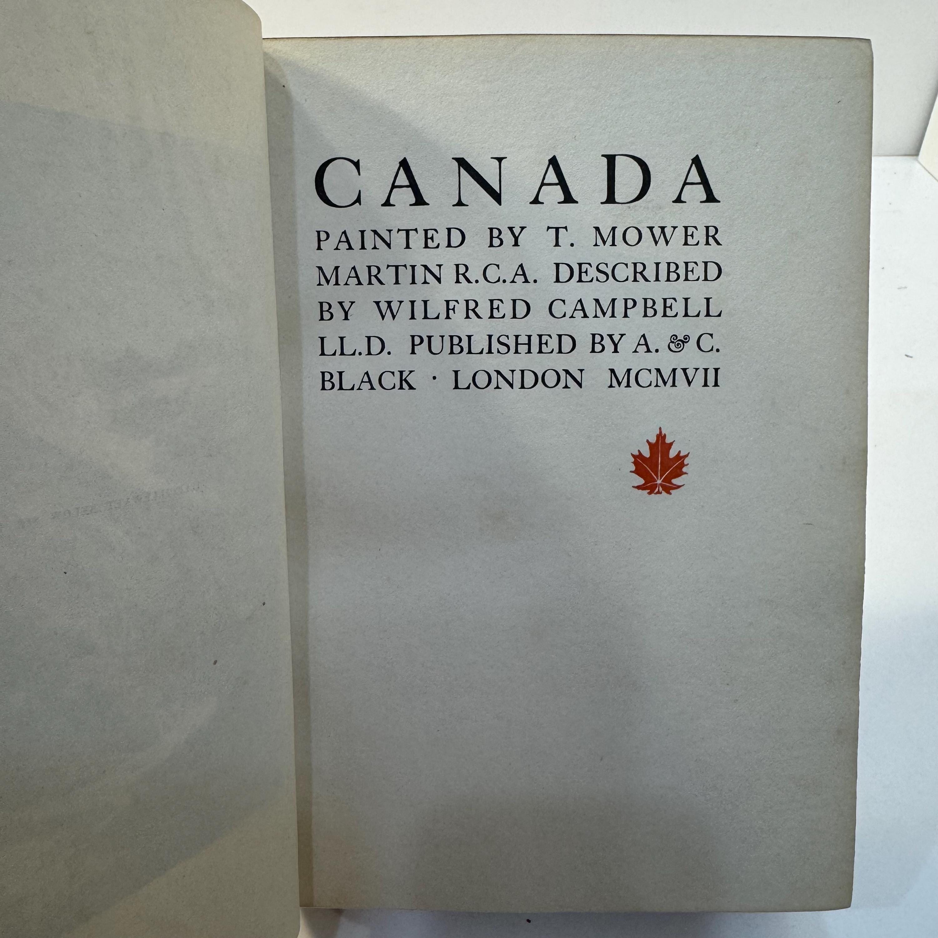 CANADA Painted by T. Mower Martin R.C.A Described by Wilfred Campbell LL.D. — photograph 3.