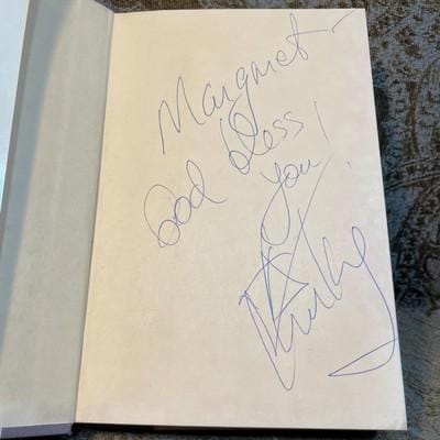 Greenwich Killing Time. Signed by author and Christopher Reeve (Superman) — photograph 5.