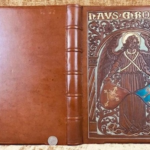 Franz Xaver Weinzierl, Haus Chronik in German Arts & Crafts style. [Family Album, German Genealogy Records Book]