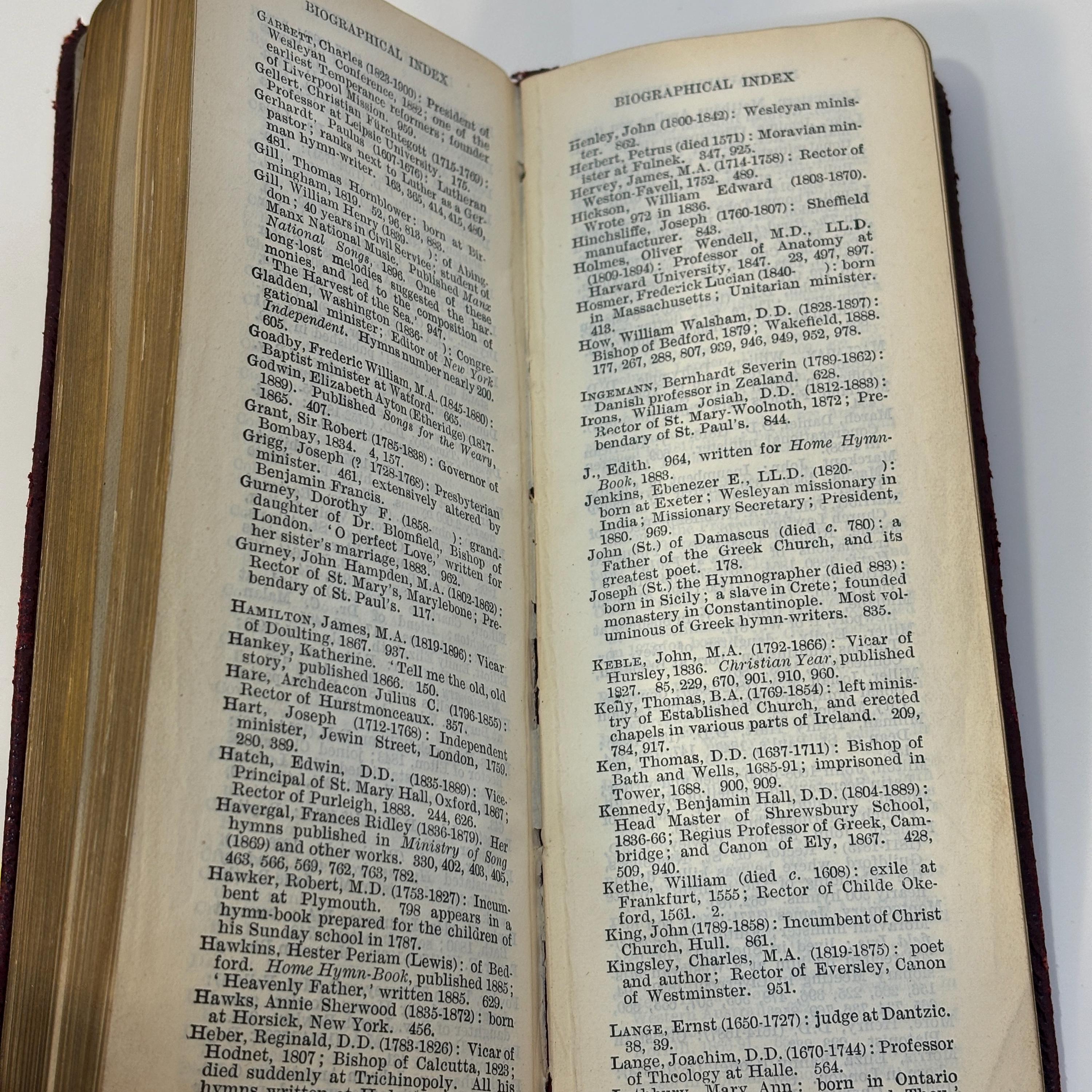 The Methodist Hymn Book — photograph 8.