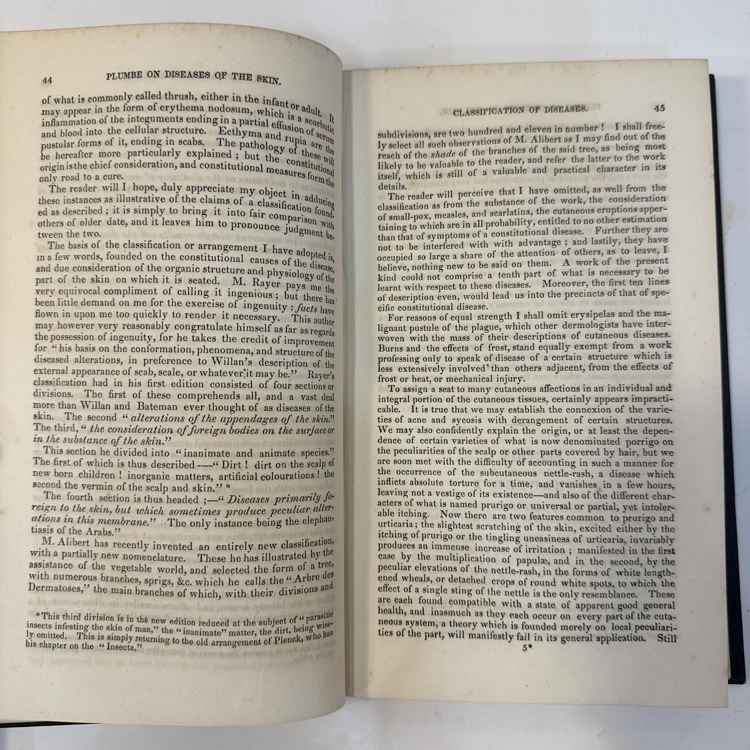 A Practical Treatise on The Diseases of The Skin by Samuel Plumbe, 1837 | Revised & Enlarged Edition — photograph 9.
