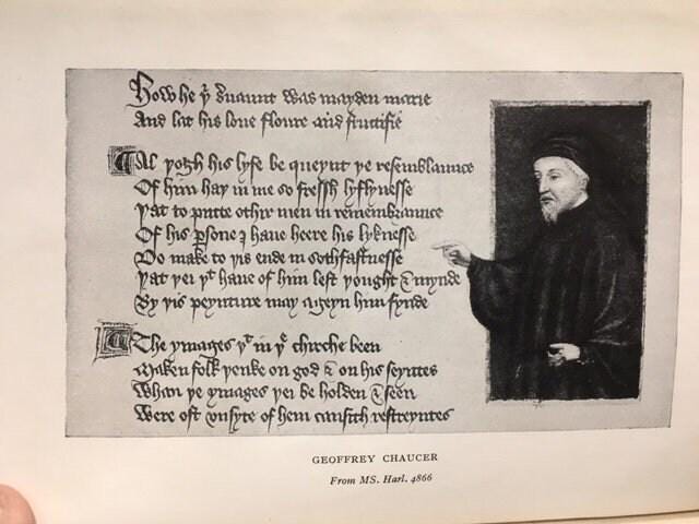 Complete Works of Geoffrey Chaucer Edited From numerous manuscripts by Walter W. Skeat (Riviere Signed Binding) — photograph 4.