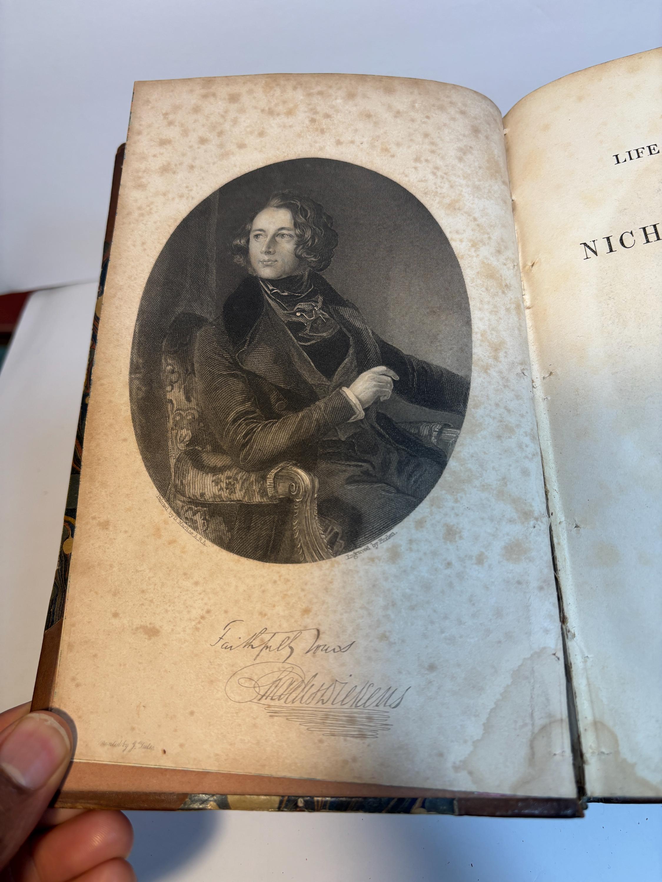 The Life and Adventures of Nicholas Nickleby. With Illustrations by Phiz. First Edition, Mixed State. — photograph 4.