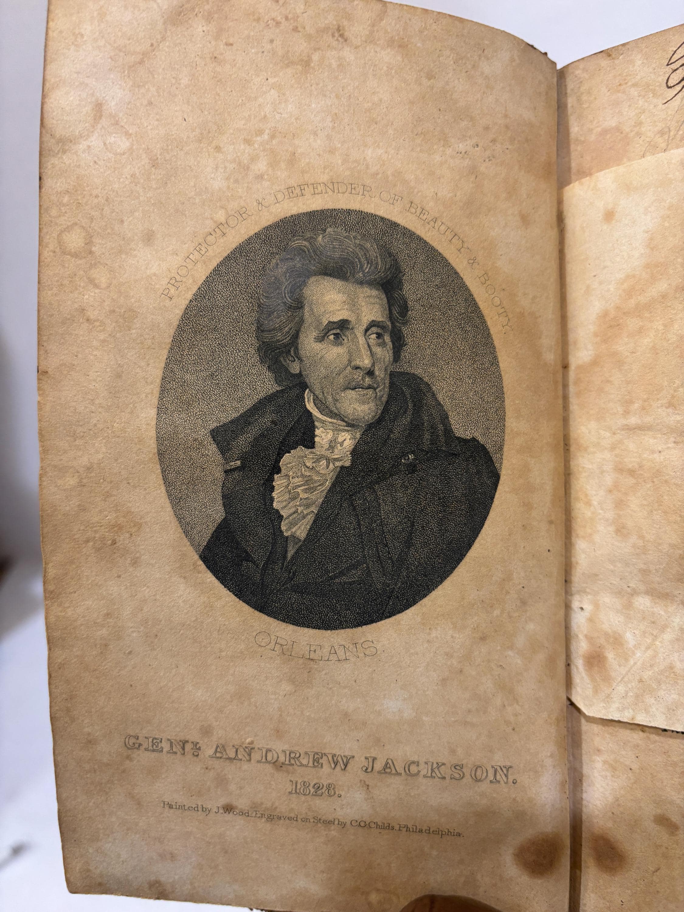 The Life of Major General Andrew Jackson: Comprising A History of the War In The South; From the Commencement of The Creek Campaign to The Termination of Hostiilities Before New Orleans. Addenda: Containing a Brief History of The Seminole War and Cession and Government of Florida. Third Edition, Revised and Corrected. — photograph 3.
