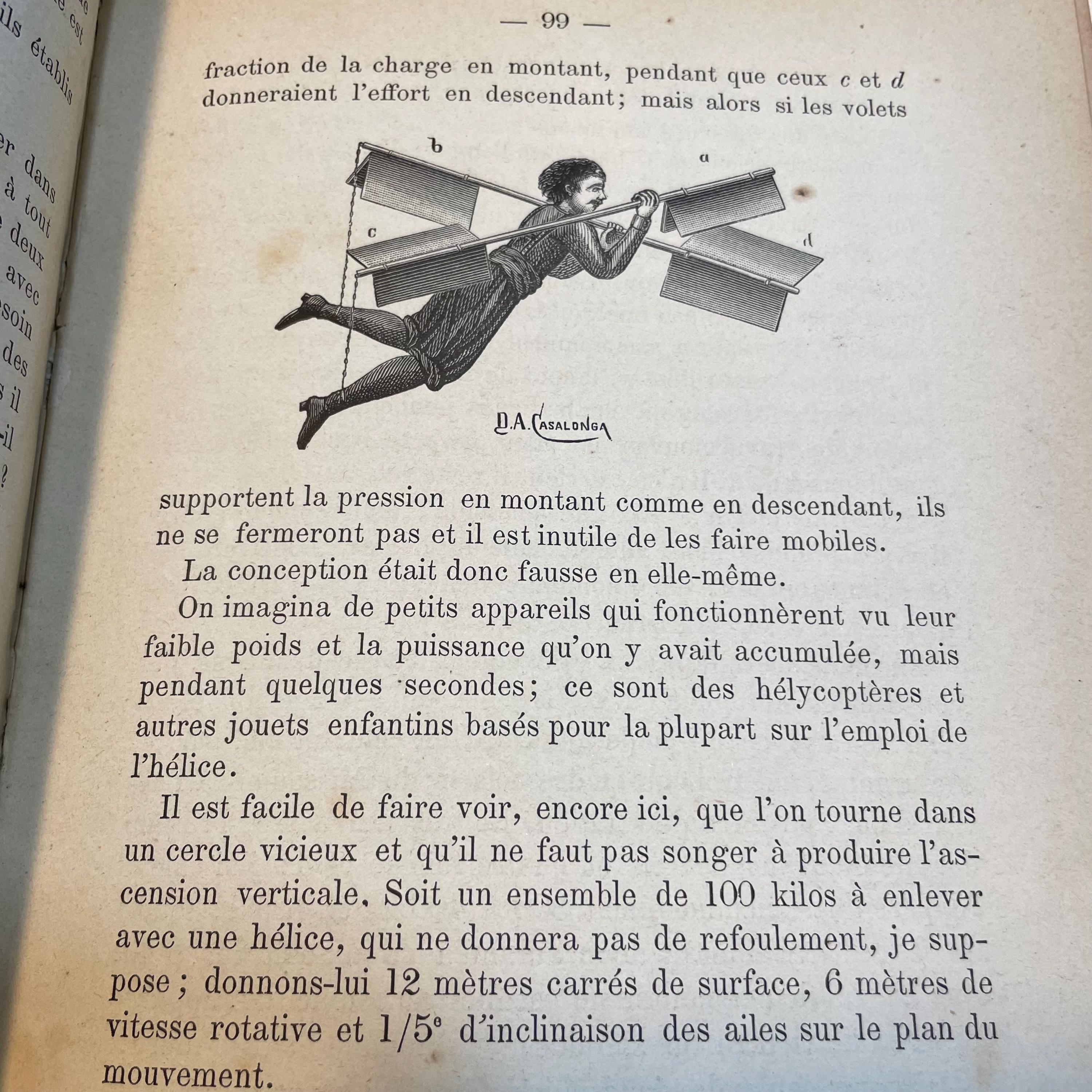 La Locomotion Aerienne: Etude. Translated: Aerial Locomotion: A Study — photograph 6.