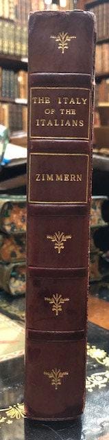 The Italy of The Italians. Prize Binding. Signed Binding of Bickers & Son — photograph 9.