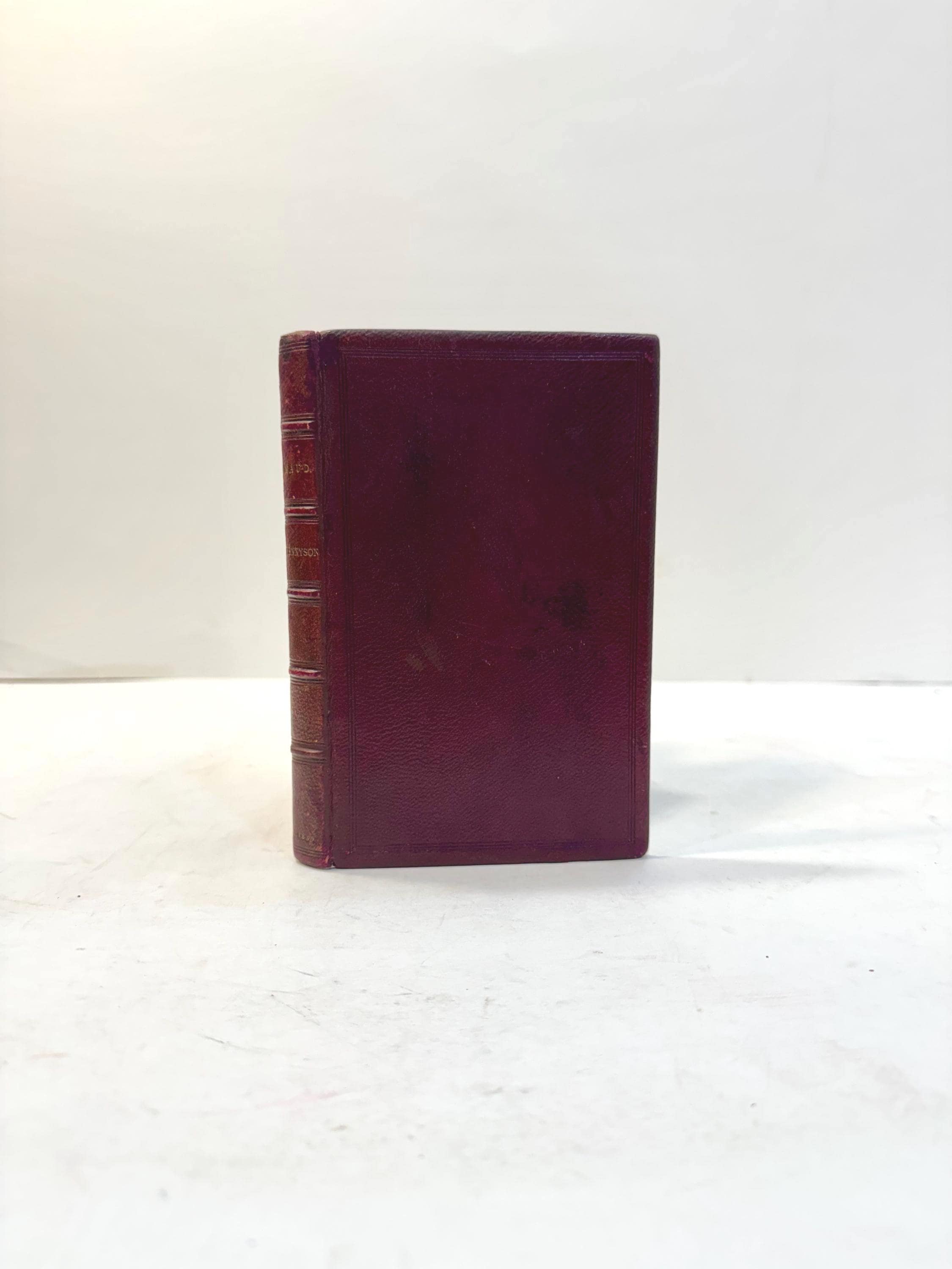 Maud, and Other Poems, a New Edition by Alfred Tennyson, 1859 | Fore-Edge Painting, Bound by Nutt — photograph 2.