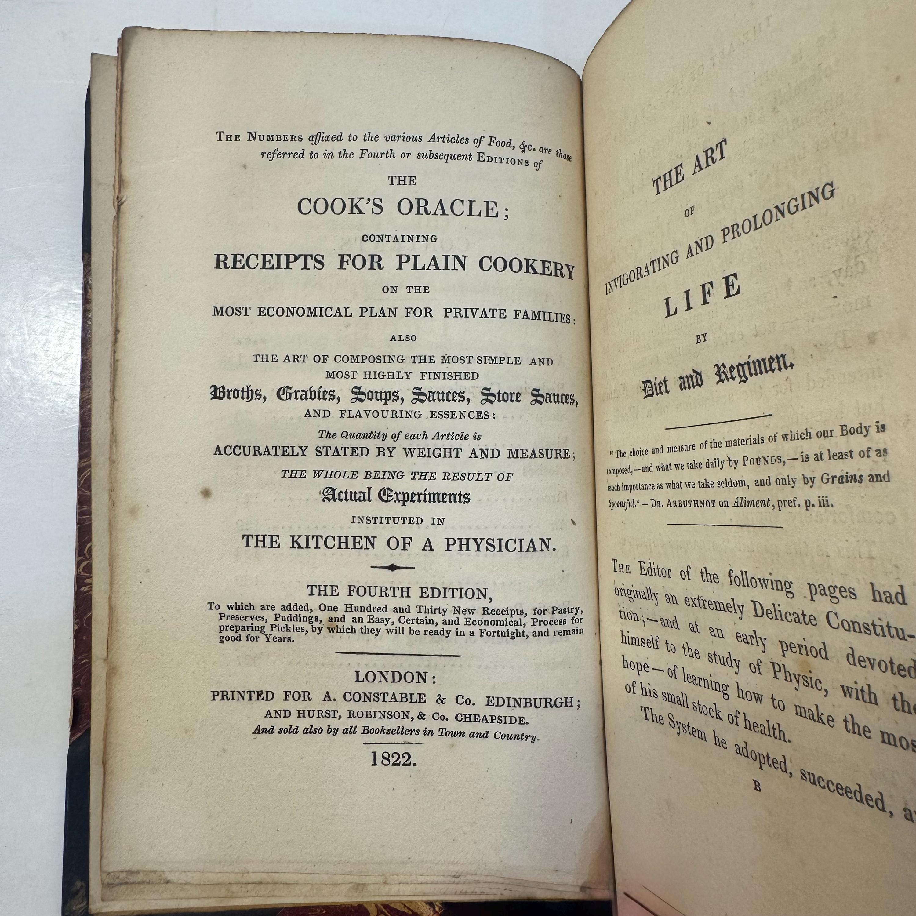 The Art of Invigorating and Prolonging Life, by Food, Clothes, Air, Exercise, Wine, Sleep, &c. and Peptic Precepts, Pointing out Agreeable and Effectual Methods to Prevent and Relieve Indigestion, and To Regulate and Strengthen the Action of The Stomach and Bowels. To Which is Added, The Pleasure of Making a Will. Fourth Edition, Enlarged. — photograph 7.