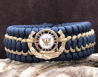 U.S. Navy paracord bracelet
