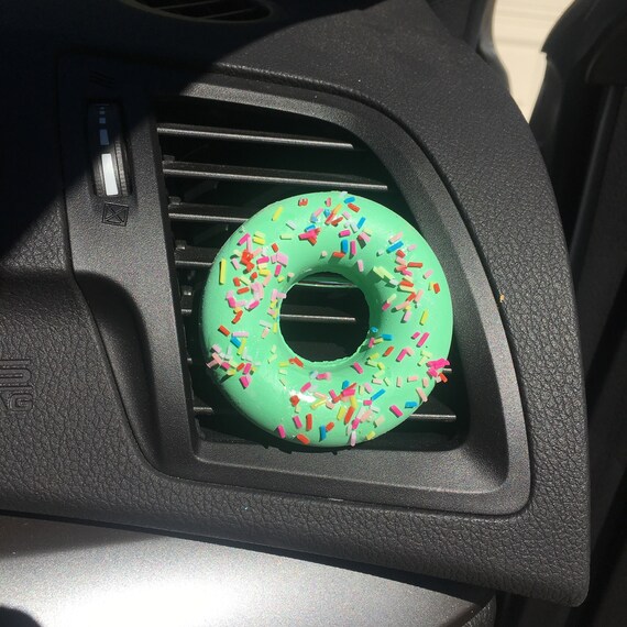 Car Air Freshener Mint Donut Cute Car Interior Accessories Sweet Wedding Favors Gift For Car Lovers Scented Stone Usa