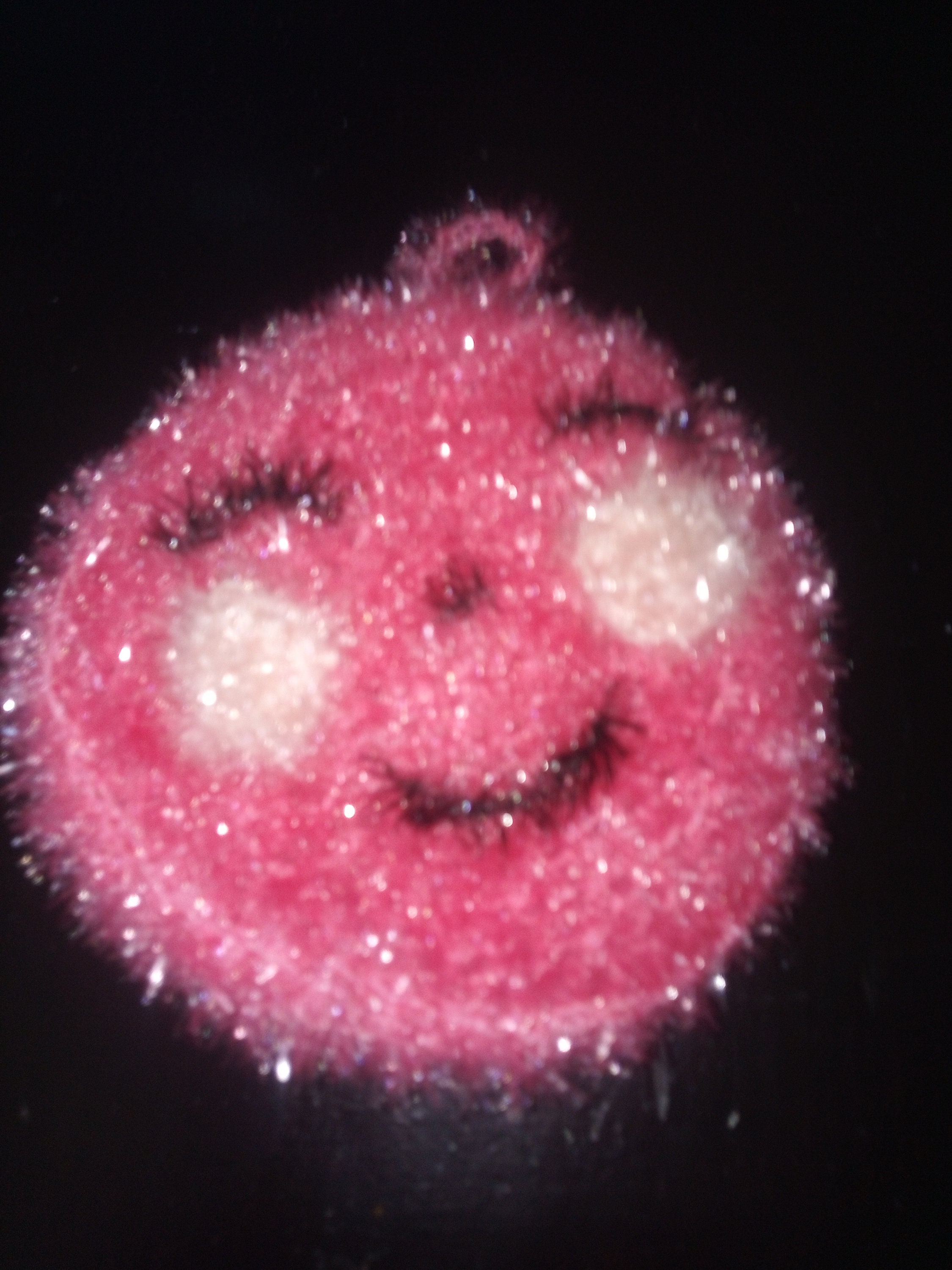 Eponge Tawashi Au Crochet Emoji