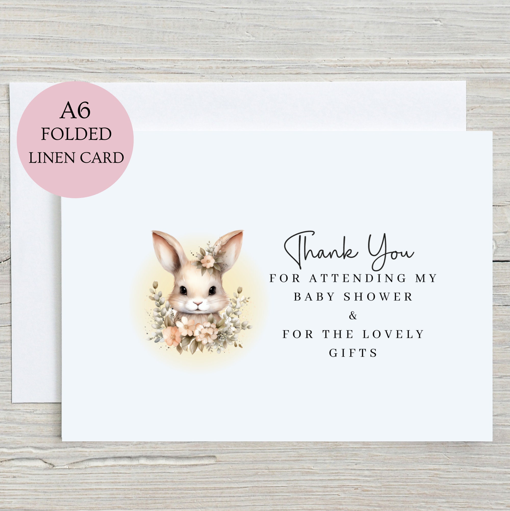 Thank you for attending my on sale baby shower