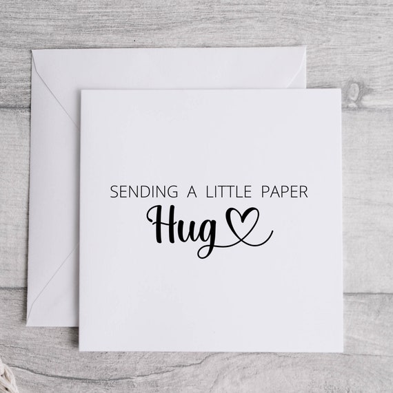 Sending You a Paper Hug | Greeting Card Sending You a Paper Hug | Greeting Card