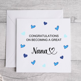 Sottobicchiere Personalizzato Con Scritta "You're The Best Nana A Grandson Could Wish For" - Regalo Per Nonna