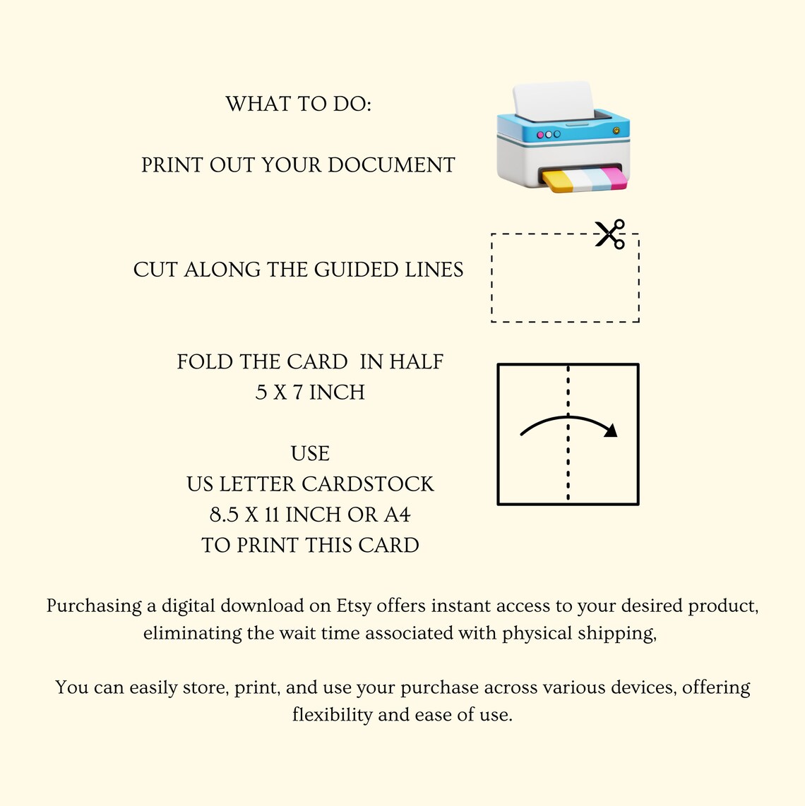 Floral Book New Chapter Card: Printable 5x7 (digital Download) - Etsy