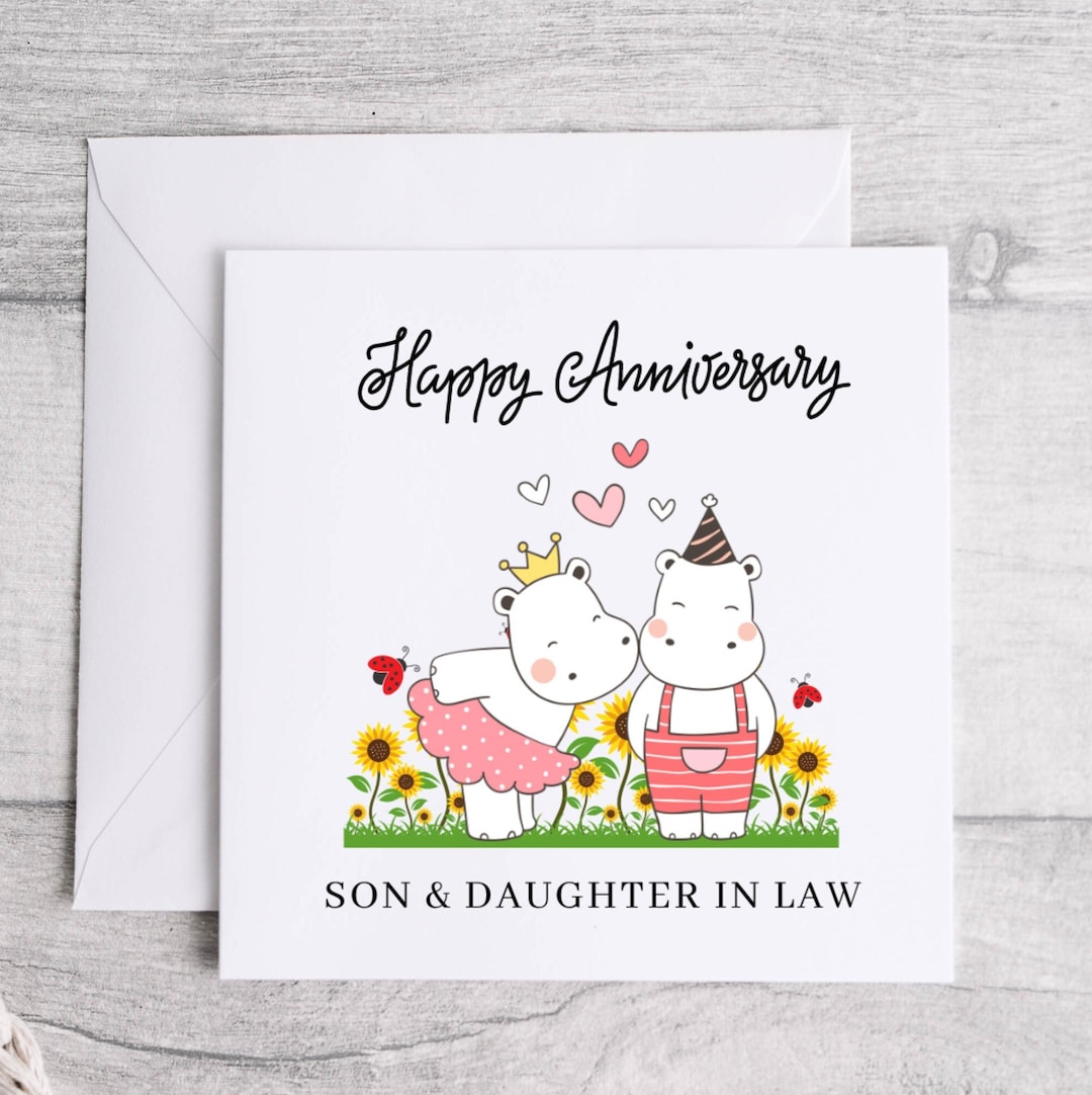 This item is unavailable - Etsy - Happy Anniversary Daughter And Son In Law Funny