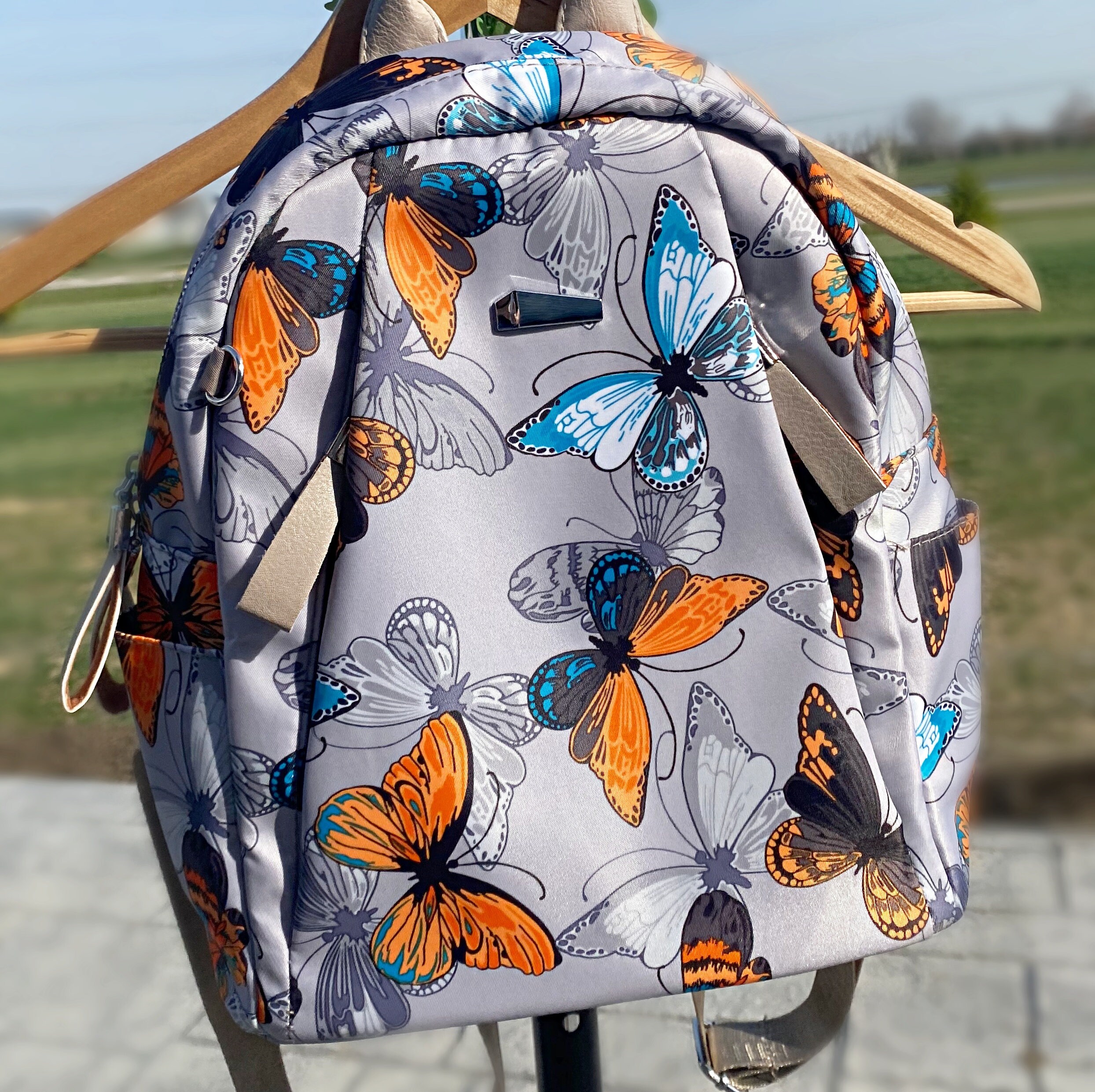Butterfly Backpack Multifunction Travelling Backpack Etsy